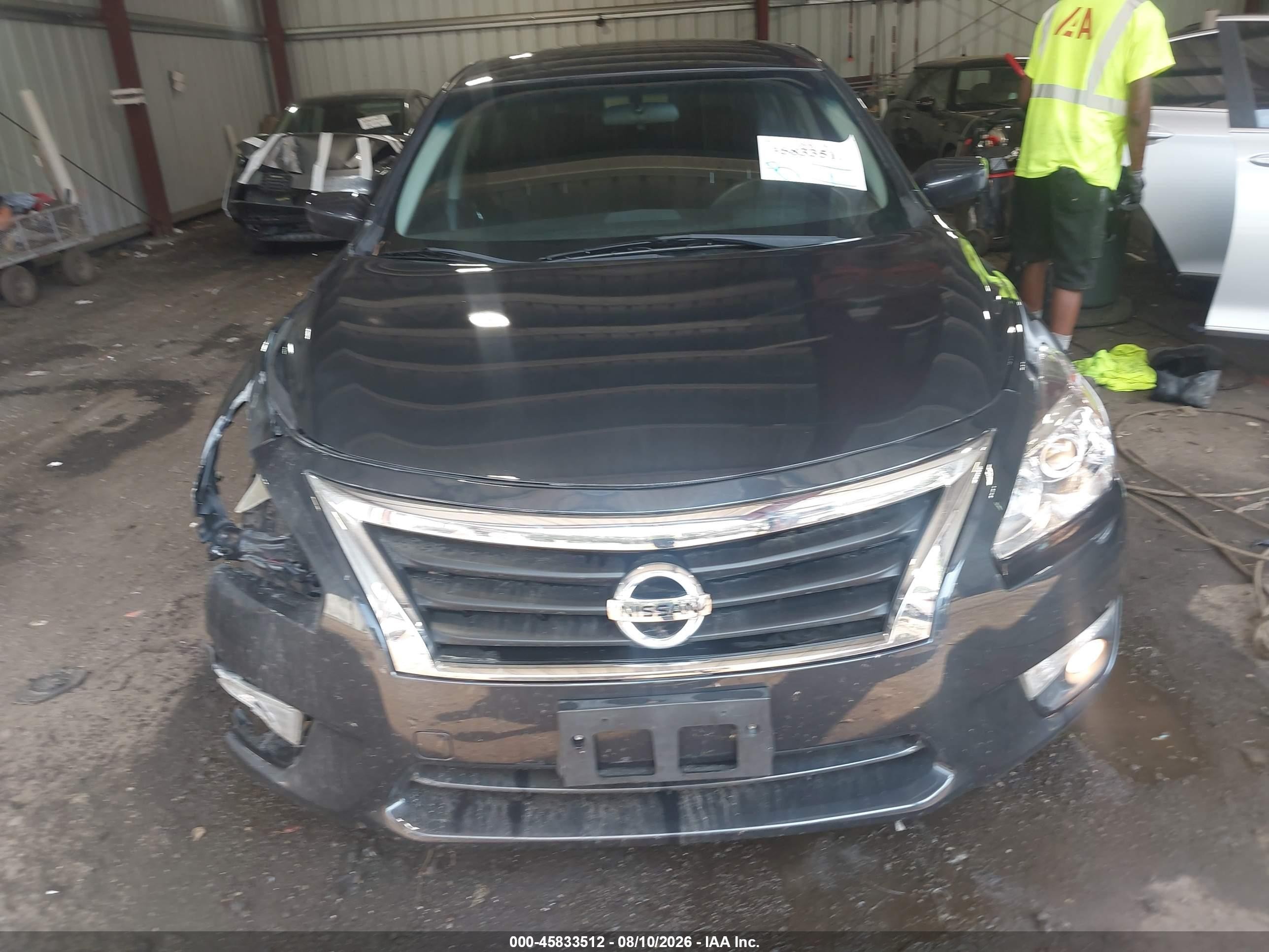 2015 Nissan Altima 2.5 Sv Blue vin: 1N4AL3AP1FC233780