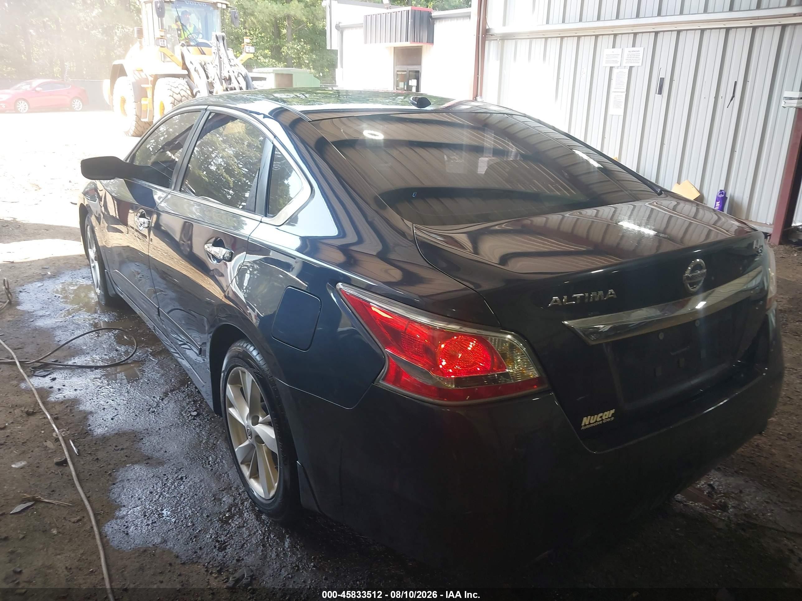 2015 Nissan Altima 2.5 Sv Blue vin: 1N4AL3AP1FC233780