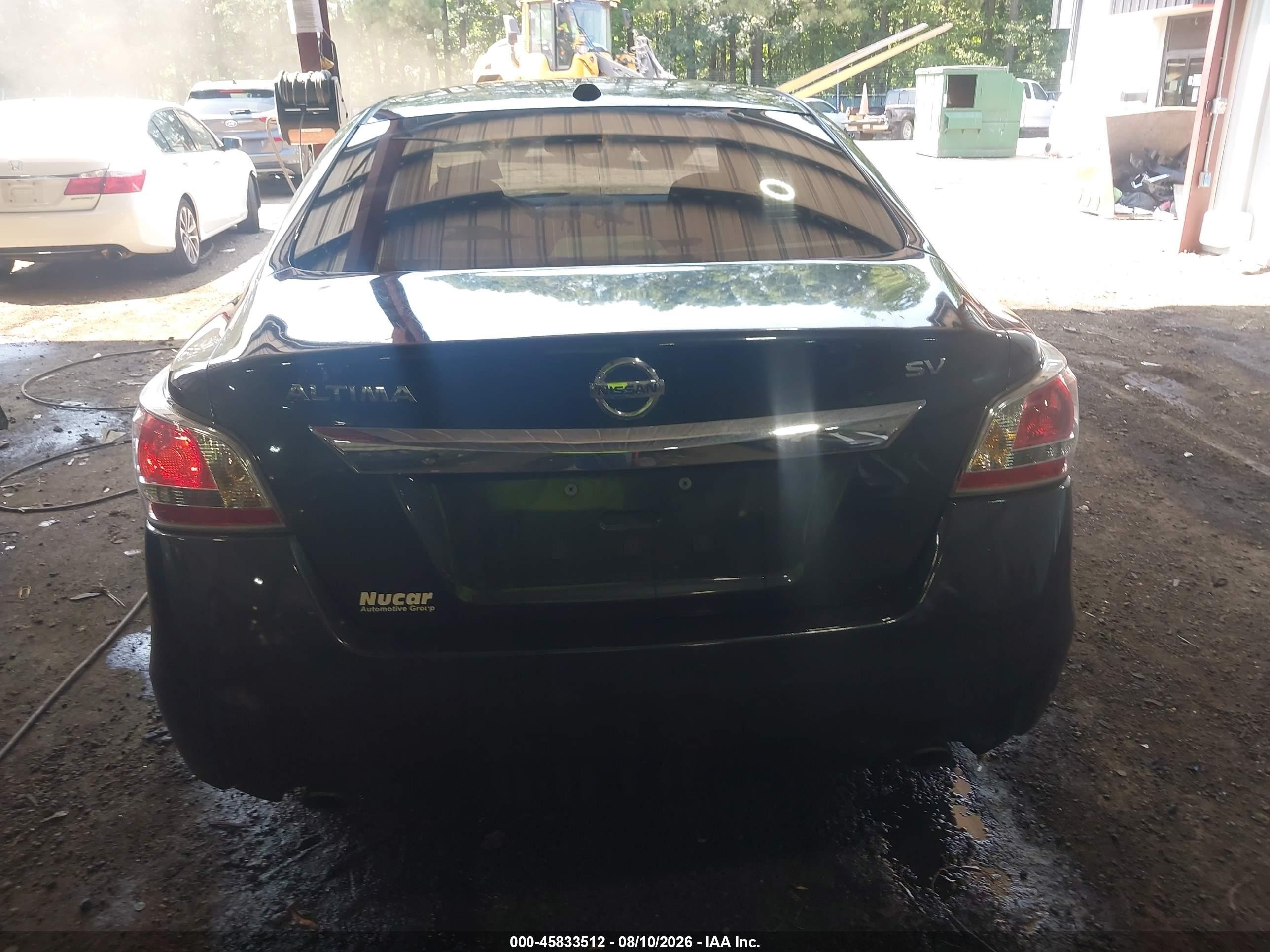 2015 Nissan Altima 2.5 Sv Blue vin: 1N4AL3AP1FC233780