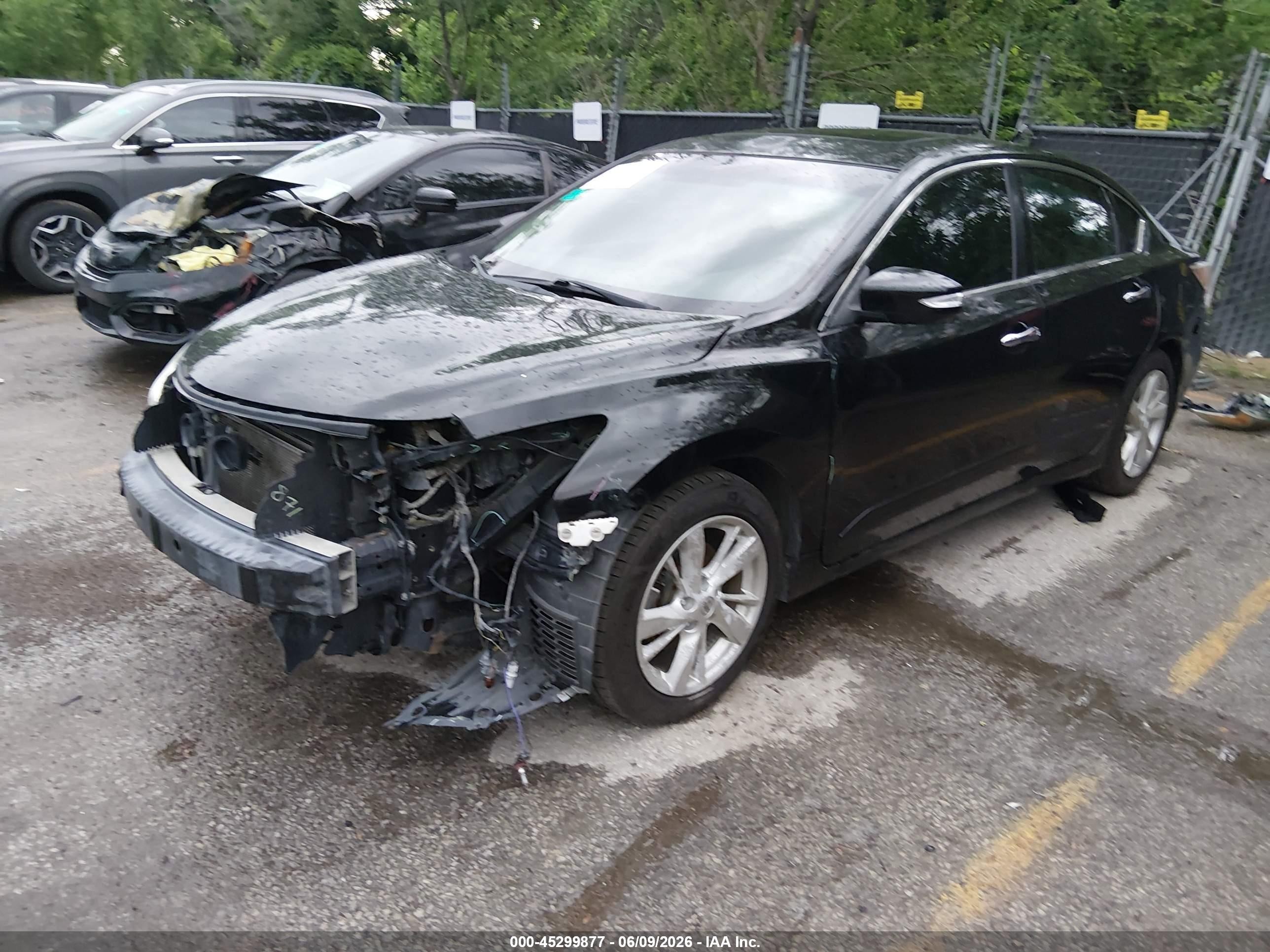 2015 Nissan Altima 2.5 Sv Черный vin: 1N4AL3AP1FC234072