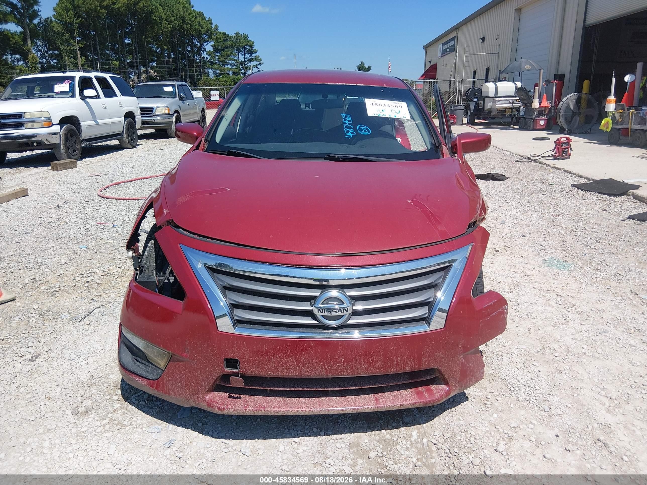 2015 Nissan Altima 2.5 S Red vin: 1N4AL3AP1FC240423