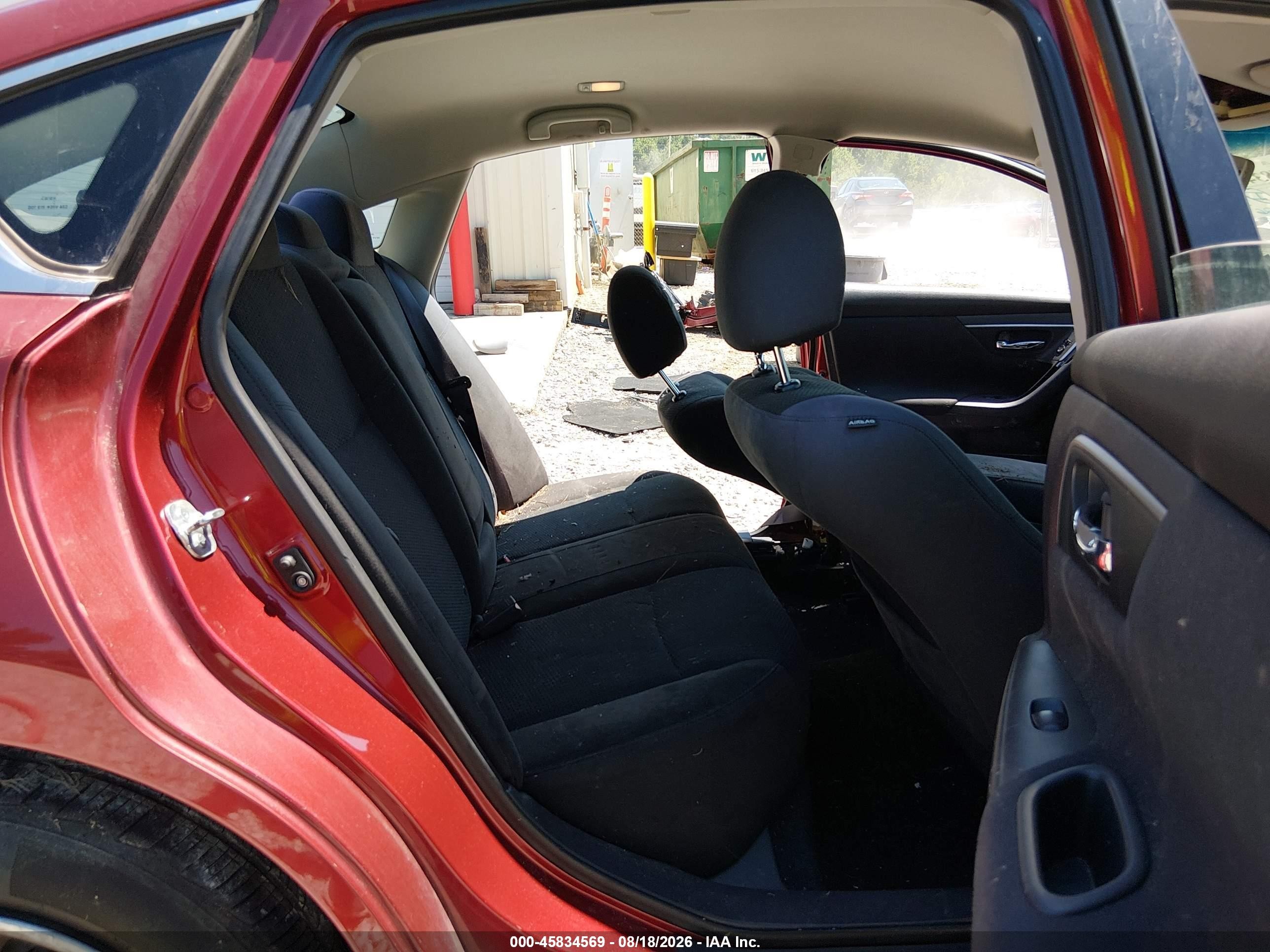 2015 Nissan Altima 2.5 S Red vin: 1N4AL3AP1FC240423