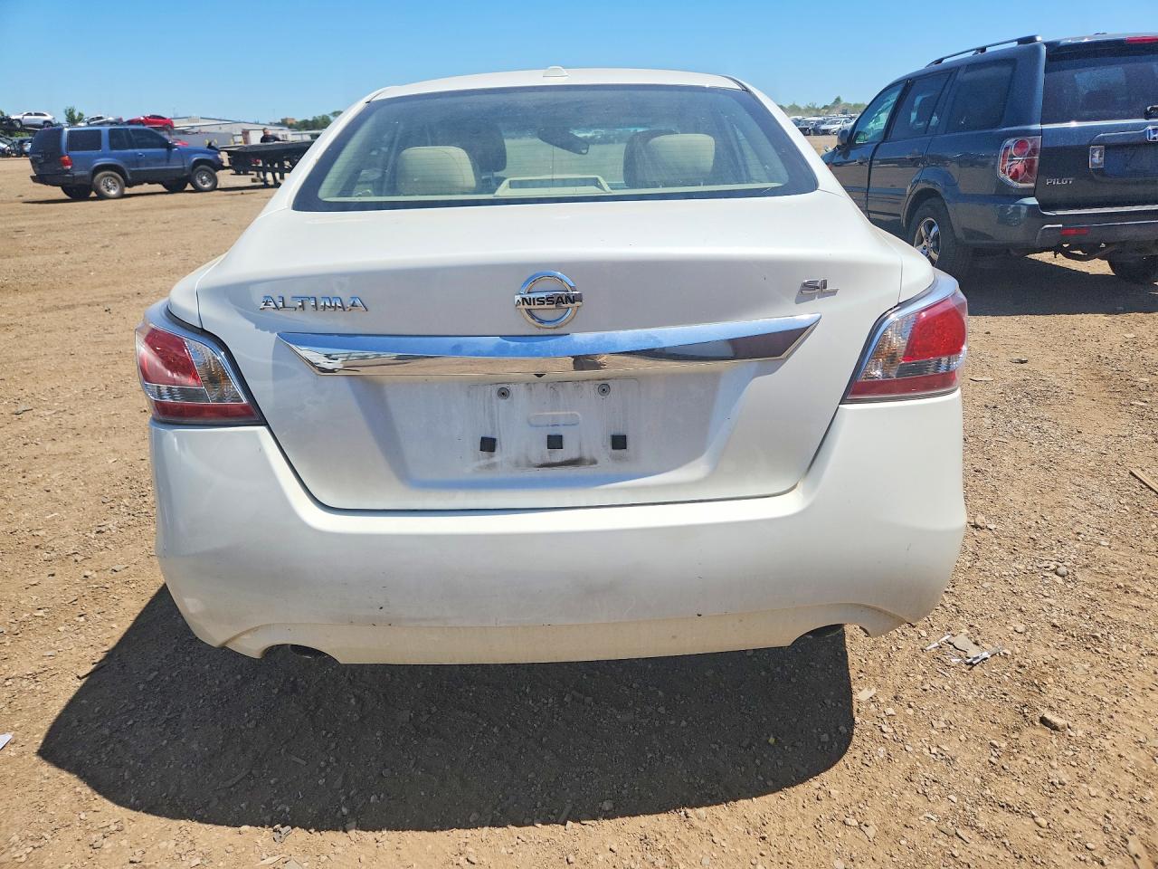 2015 Nissan Altima 2.5 Sl White vin: 1N4AL3AP1FC248795