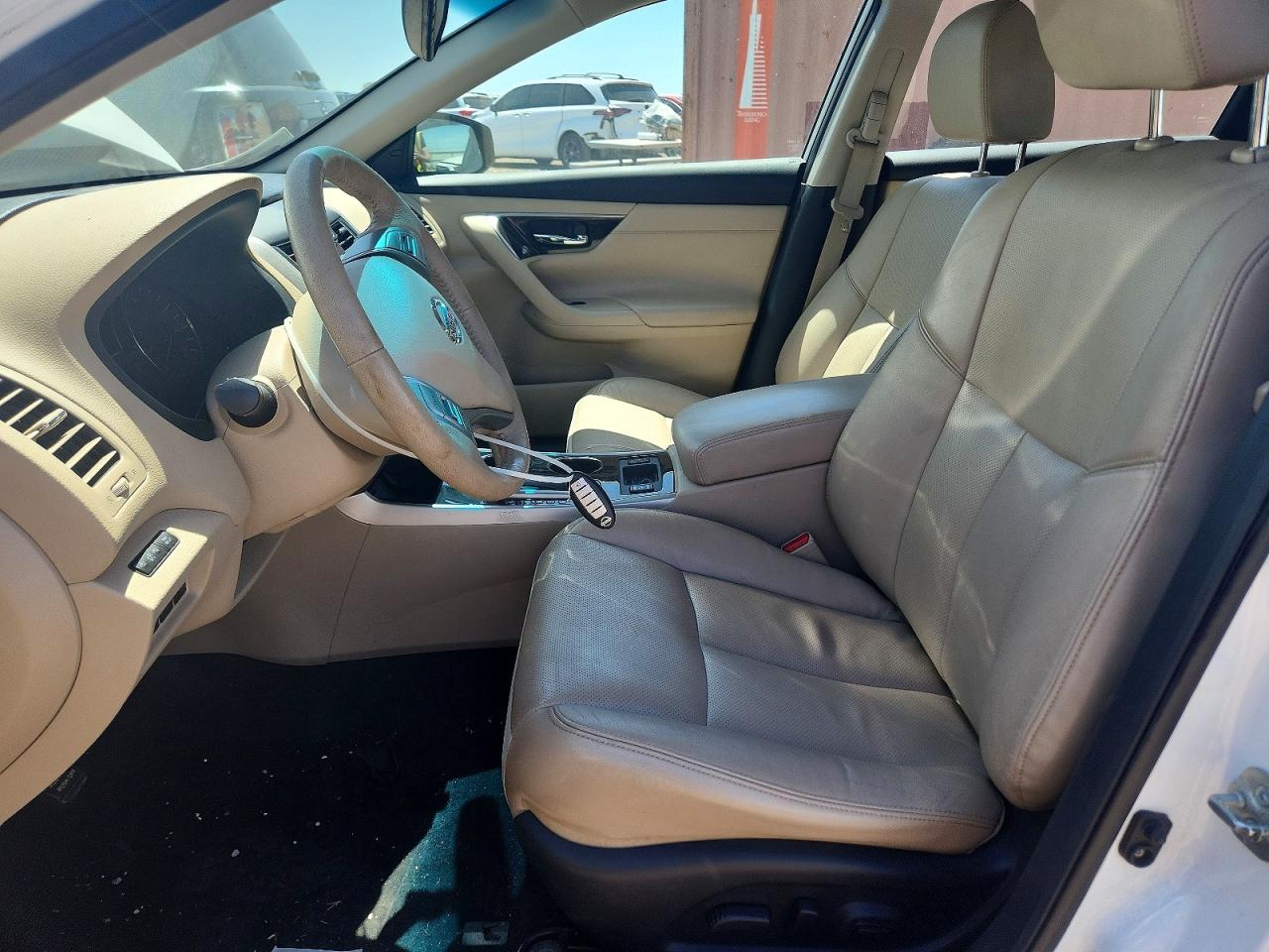 2015 Nissan Altima 2.5 Sl White vin: 1N4AL3AP1FC248795