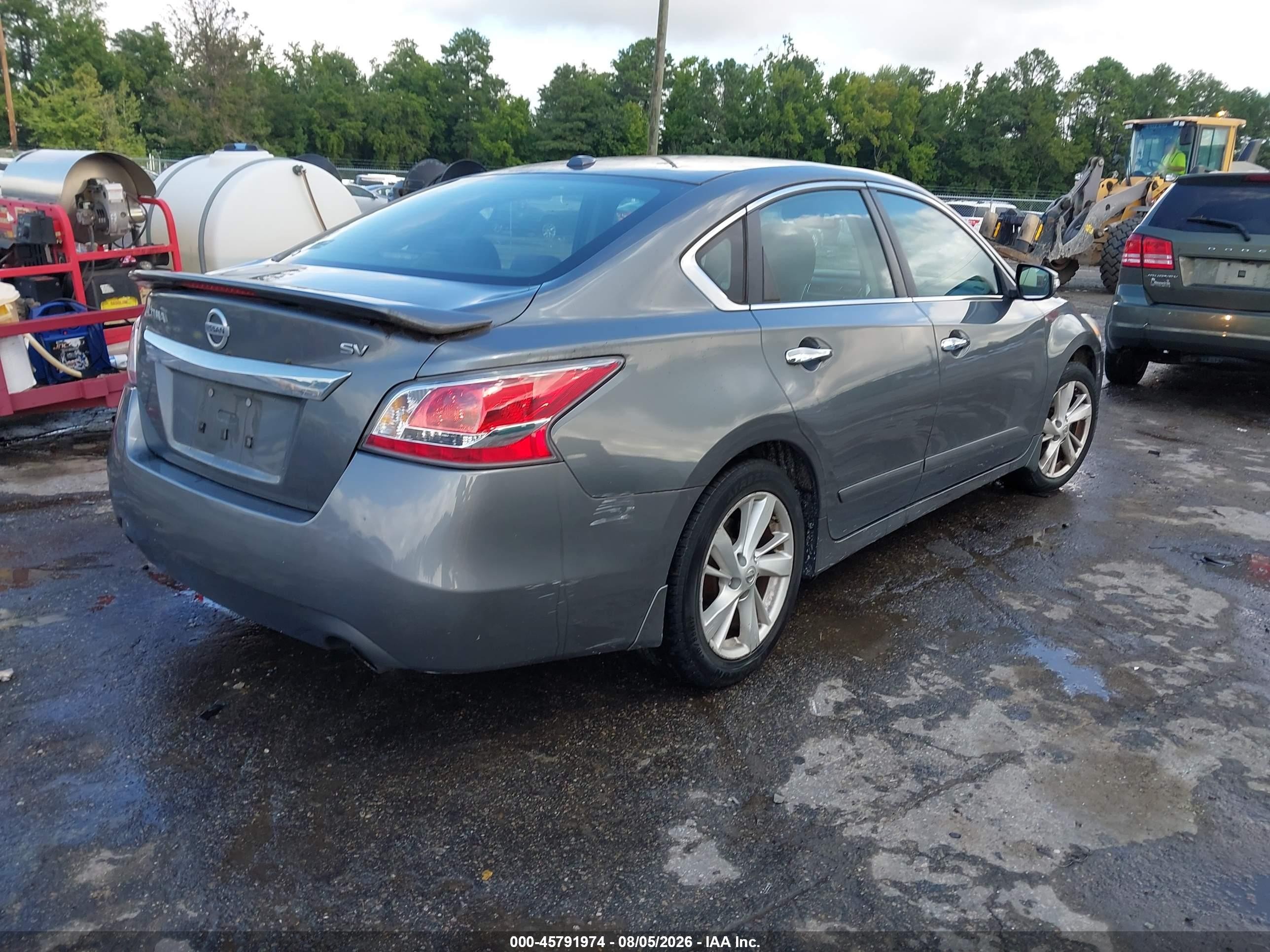 2015 Nissan Altima 2.5 Sv Серый vin: 1N4AL3AP1FC253978