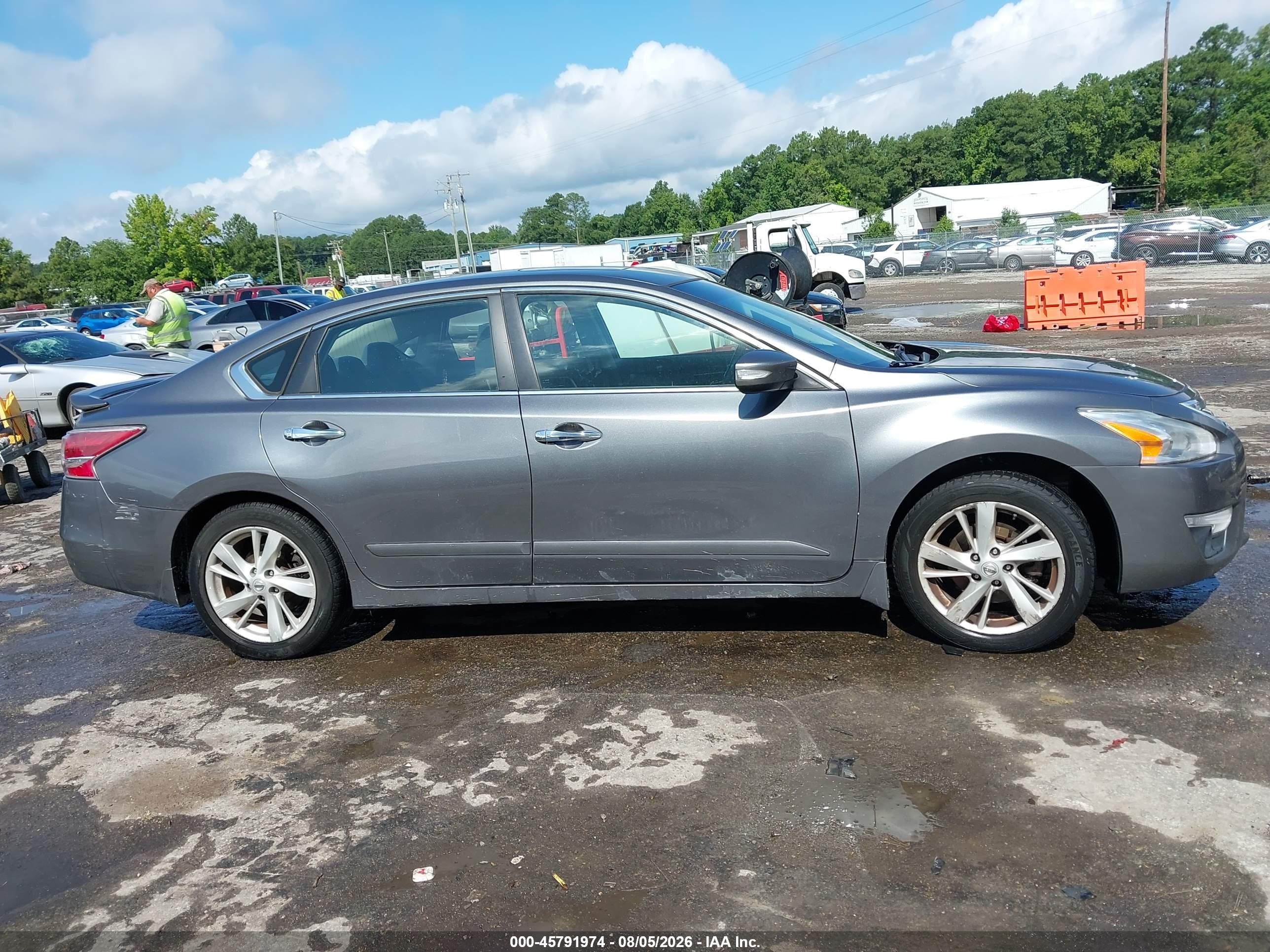 2015 Nissan Altima 2.5 Sv Серый vin: 1N4AL3AP1FC253978