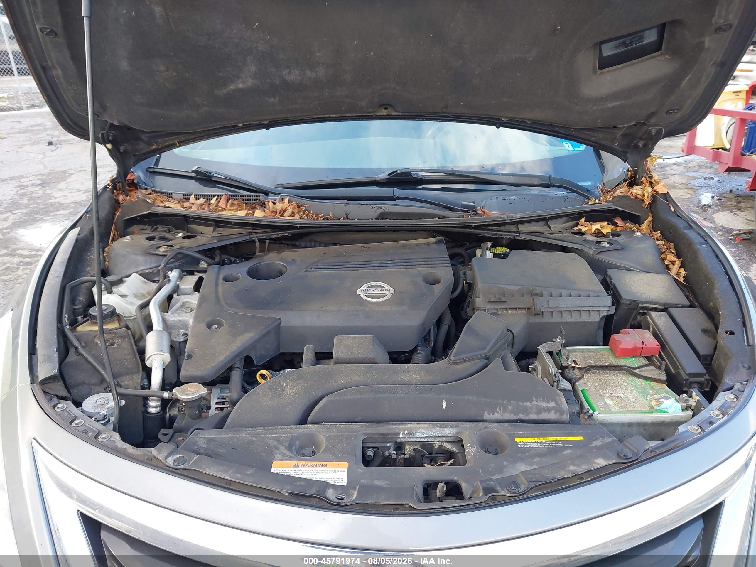 2015 Nissan Altima 2.5 Sv Серый vin: 1N4AL3AP1FC253978