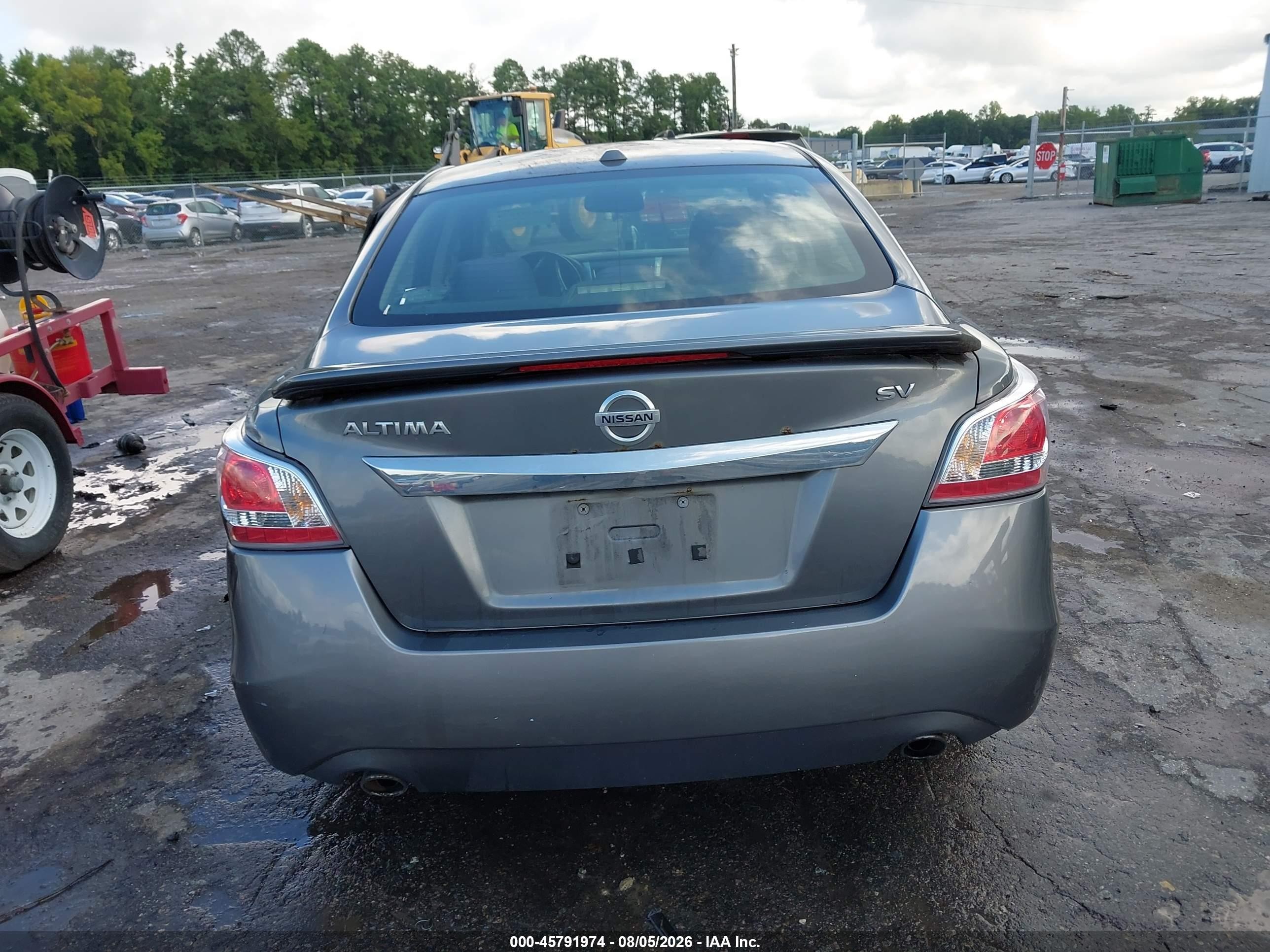 2015 Nissan Altima 2.5 Sv Серый vin: 1N4AL3AP1FC253978