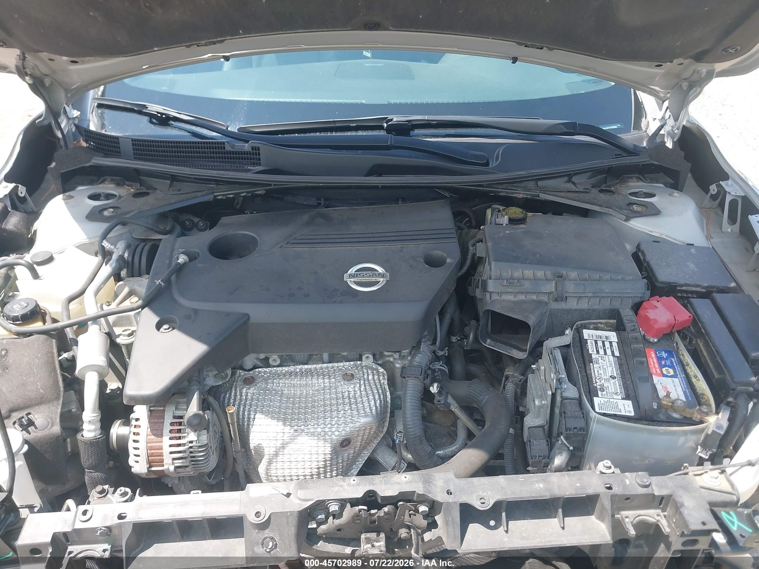2015 Nissan Altima 2.5 Sl Серебряный vin: 1N4AL3AP1FC258906
