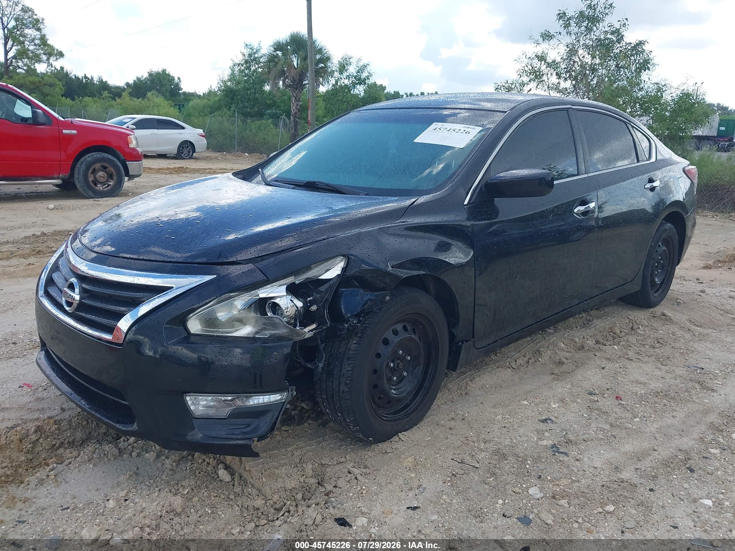 2015 Nissan Altima 2.5 Black vin: 1N4AL3AP1FC278461