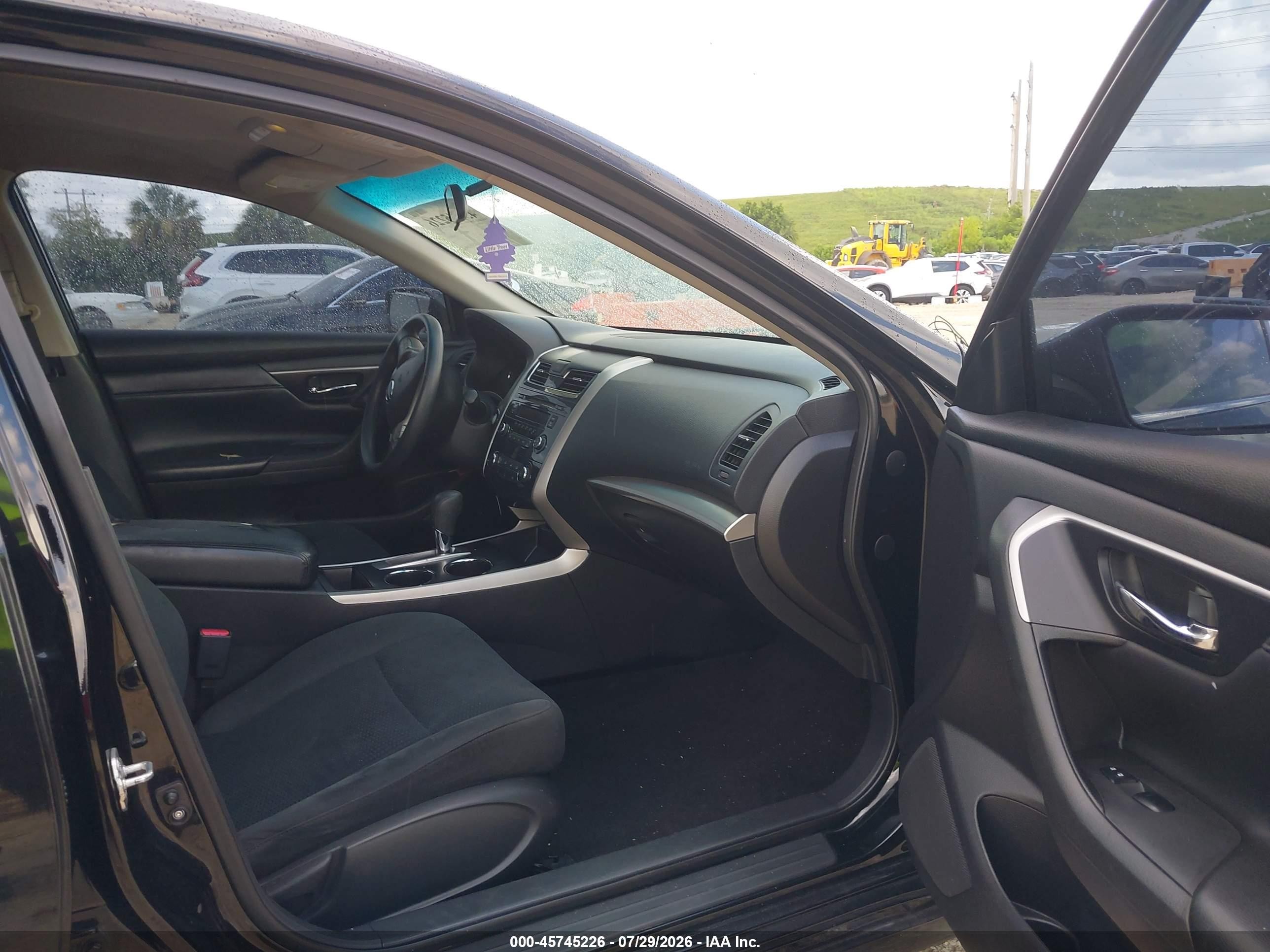 2015 Nissan Altima 2.5 Black vin: 1N4AL3AP1FC278461
