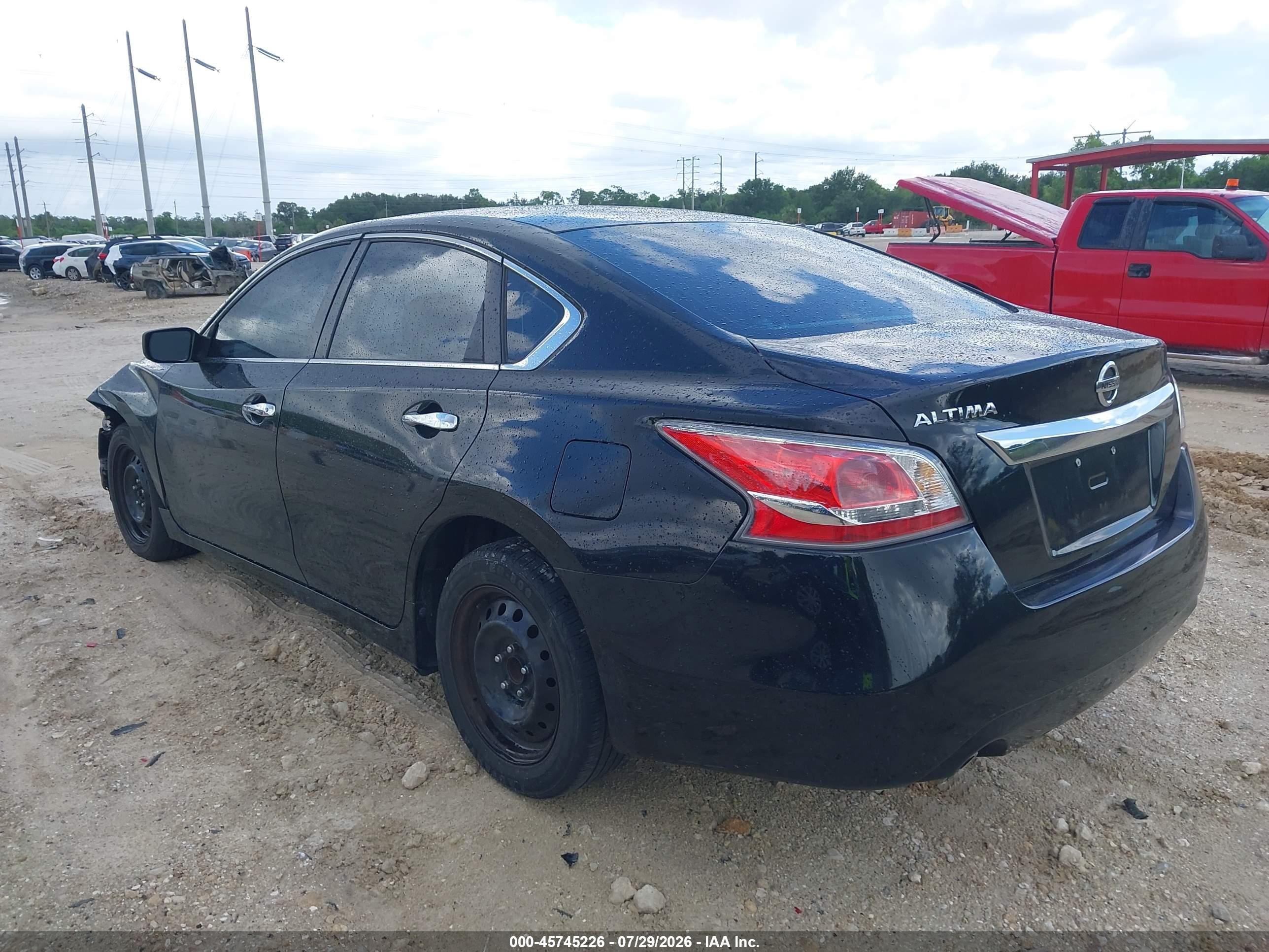 2015 Nissan Altima 2.5 Black vin: 1N4AL3AP1FC278461