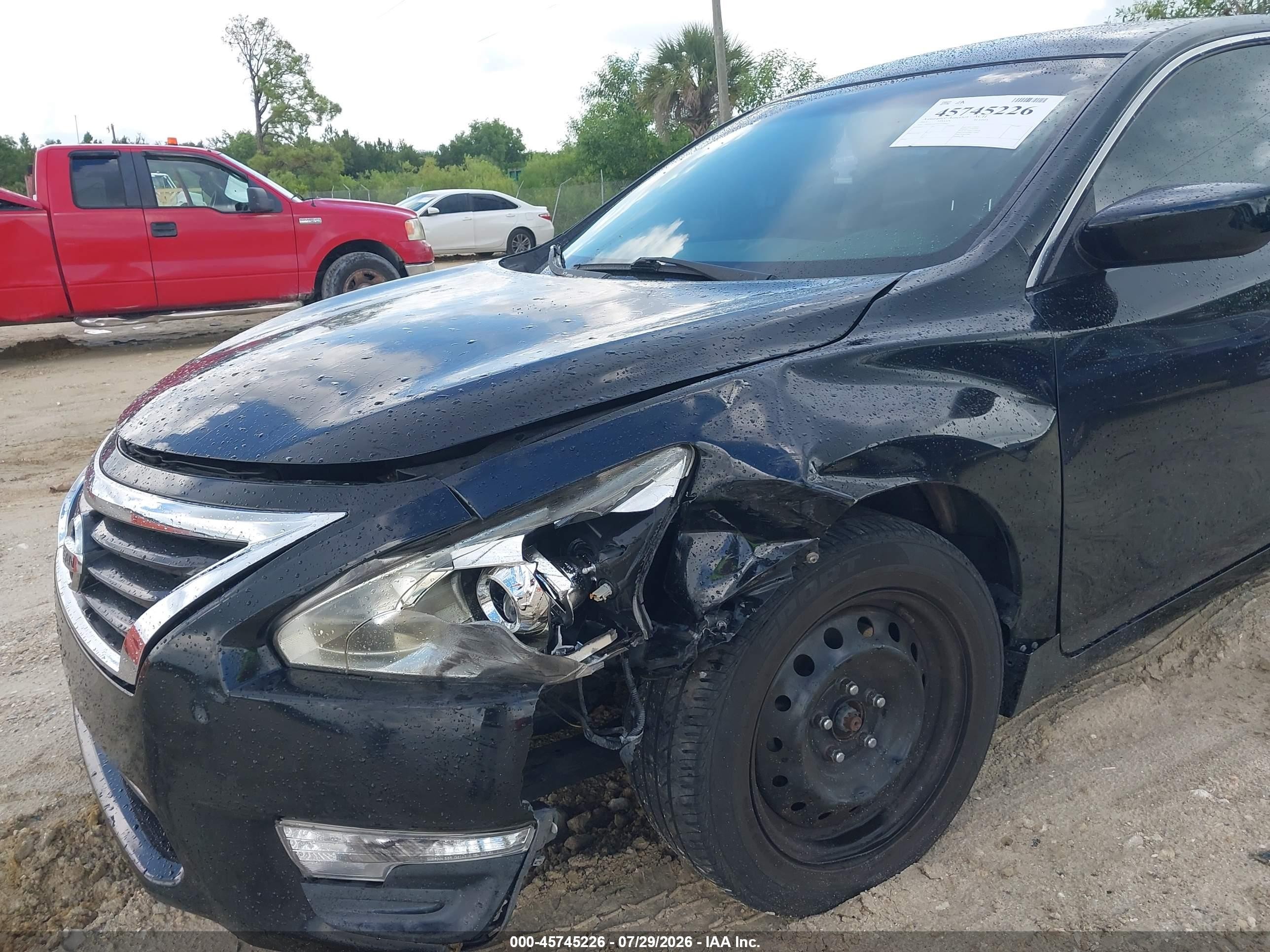 2015 Nissan Altima 2.5 Black vin: 1N4AL3AP1FC278461
