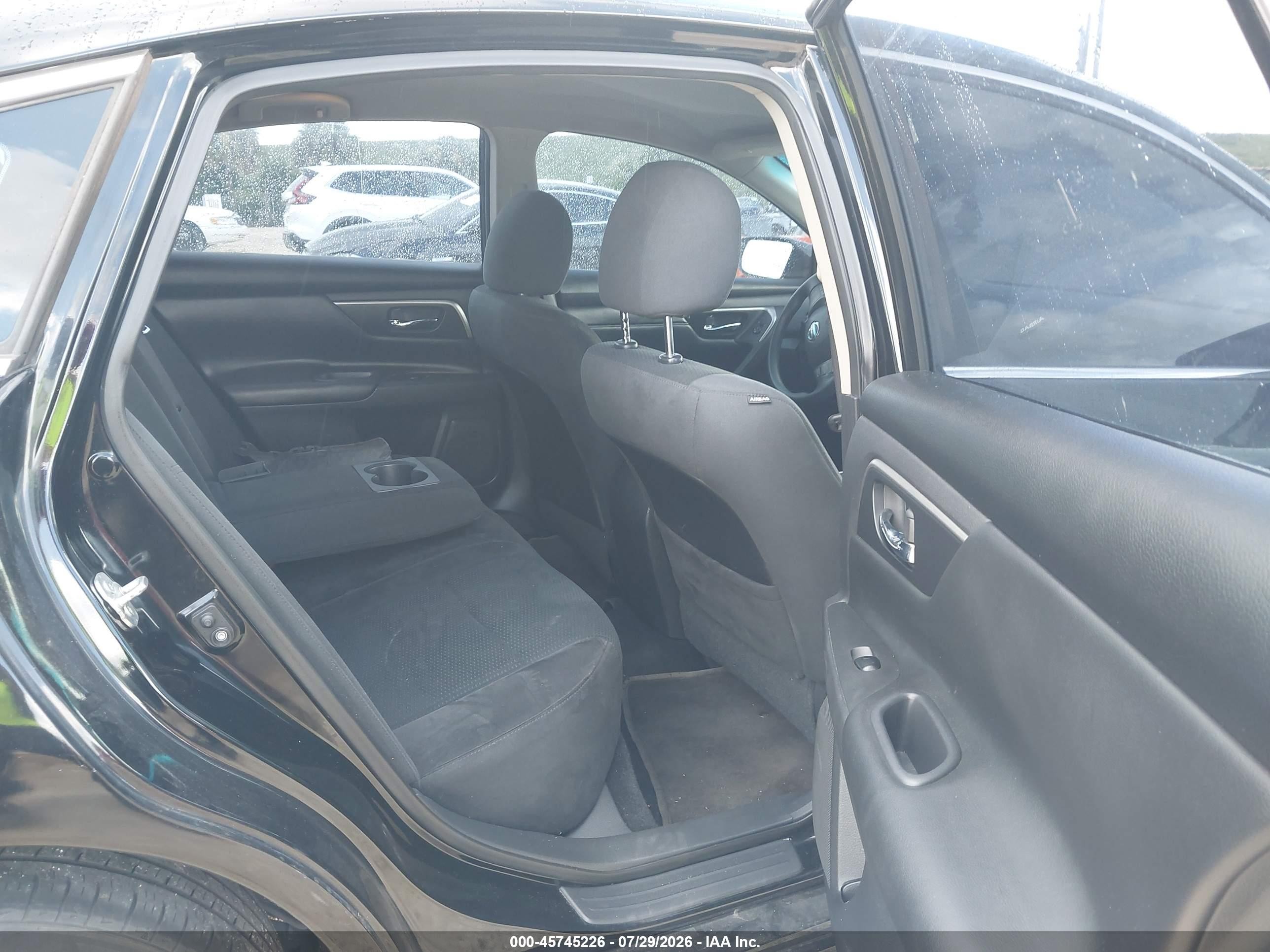 2015 Nissan Altima 2.5 Black vin: 1N4AL3AP1FC278461