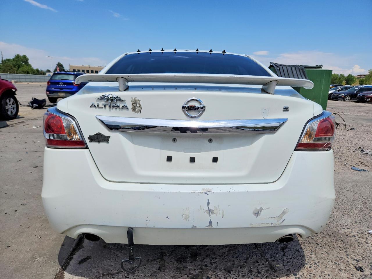 2015 Nissan Altima 2.5 S Белый vin: 1N4AL3AP1FC278928