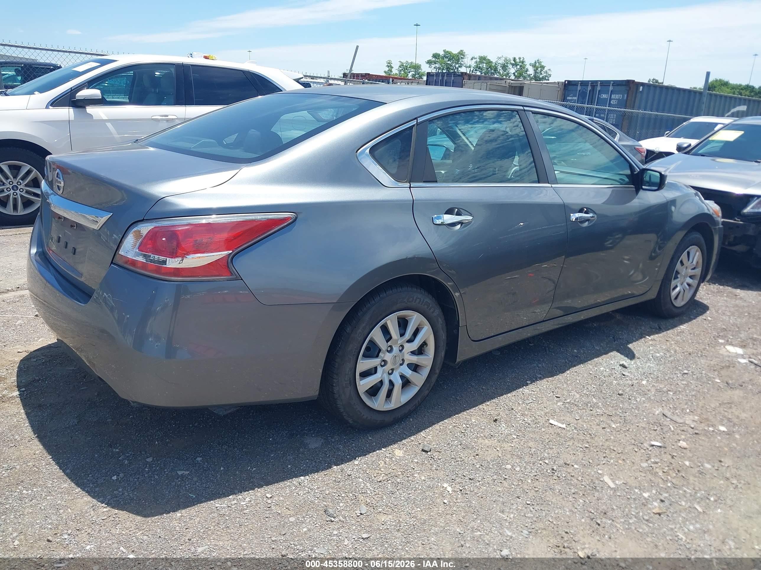 2015 Nissan Altima 2.5 Gray vin: 1N4AL3AP1FC283059
