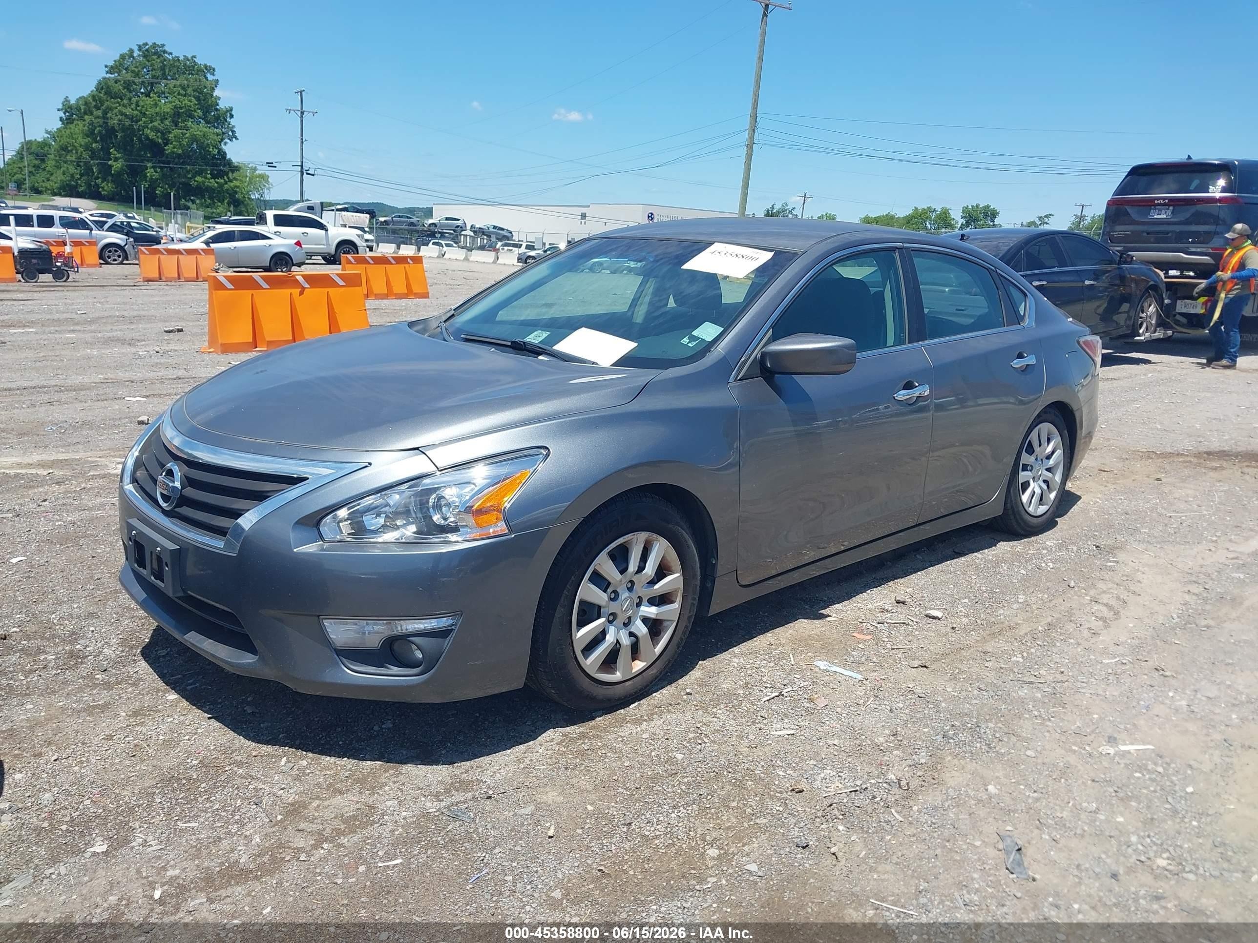 2015 Nissan Altima 2.5 Gray vin: 1N4AL3AP1FC283059