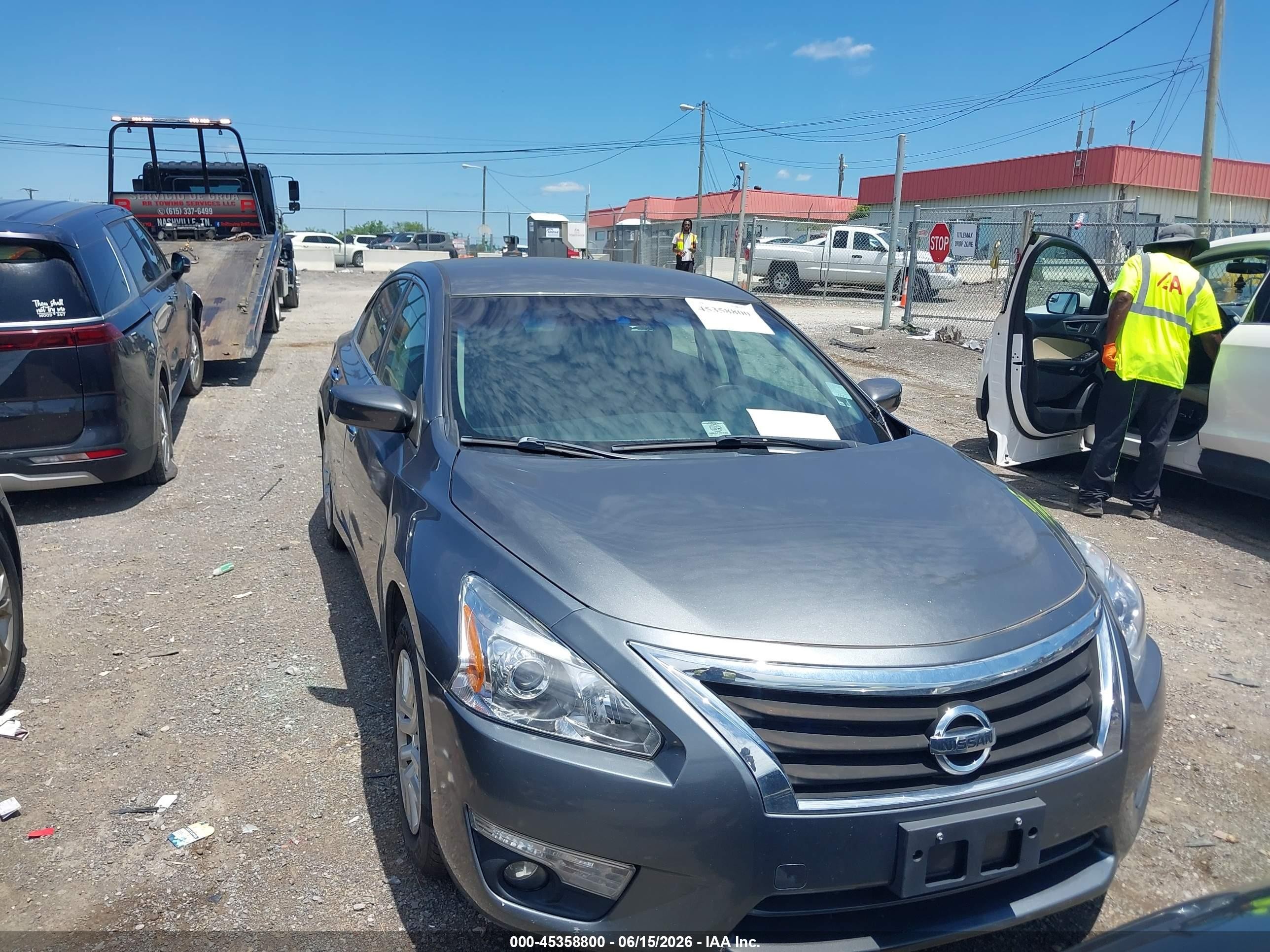 2015 Nissan Altima 2.5 Gray vin: 1N4AL3AP1FC283059