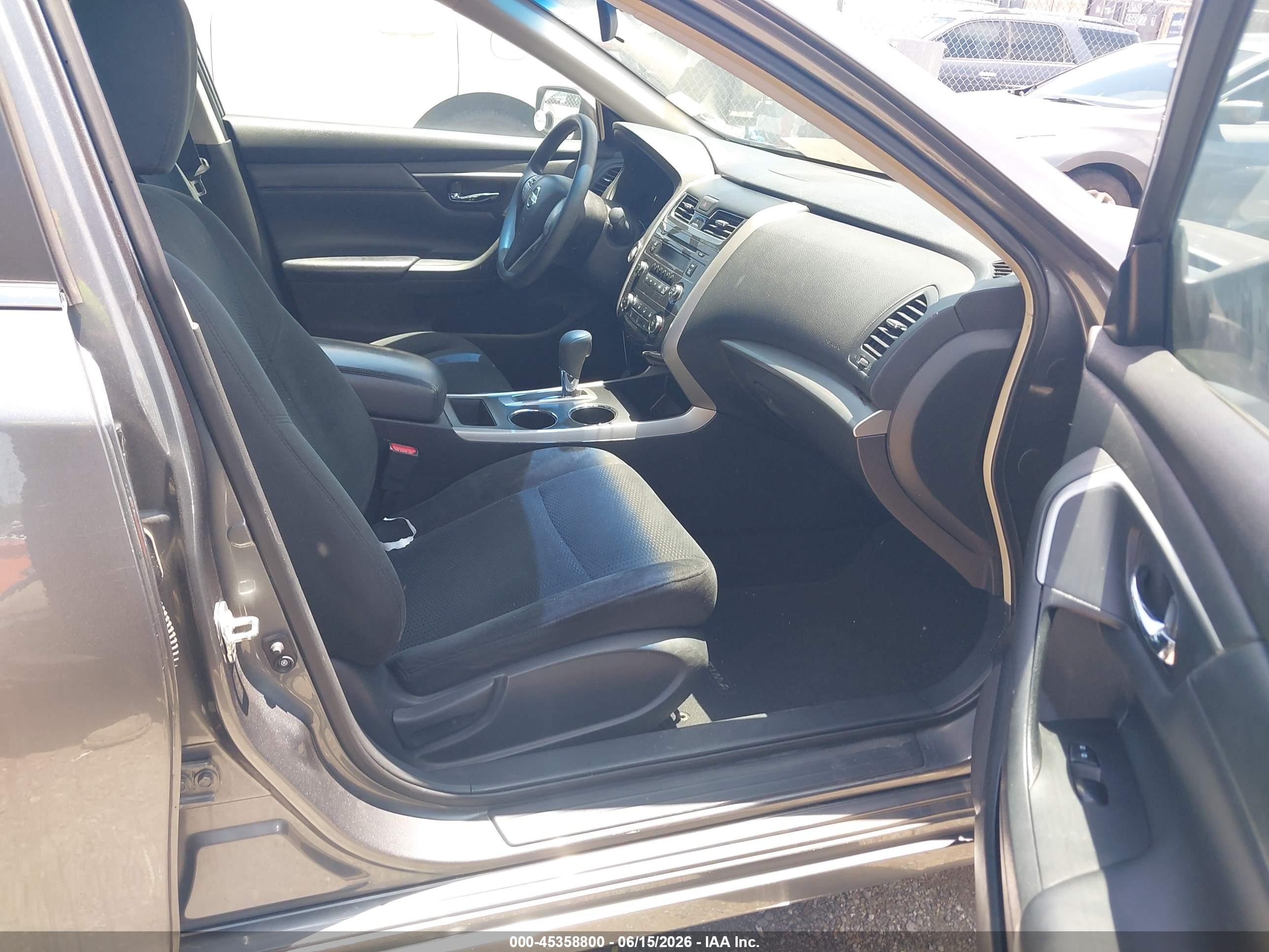 2015 Nissan Altima 2.5 Gray vin: 1N4AL3AP1FC283059