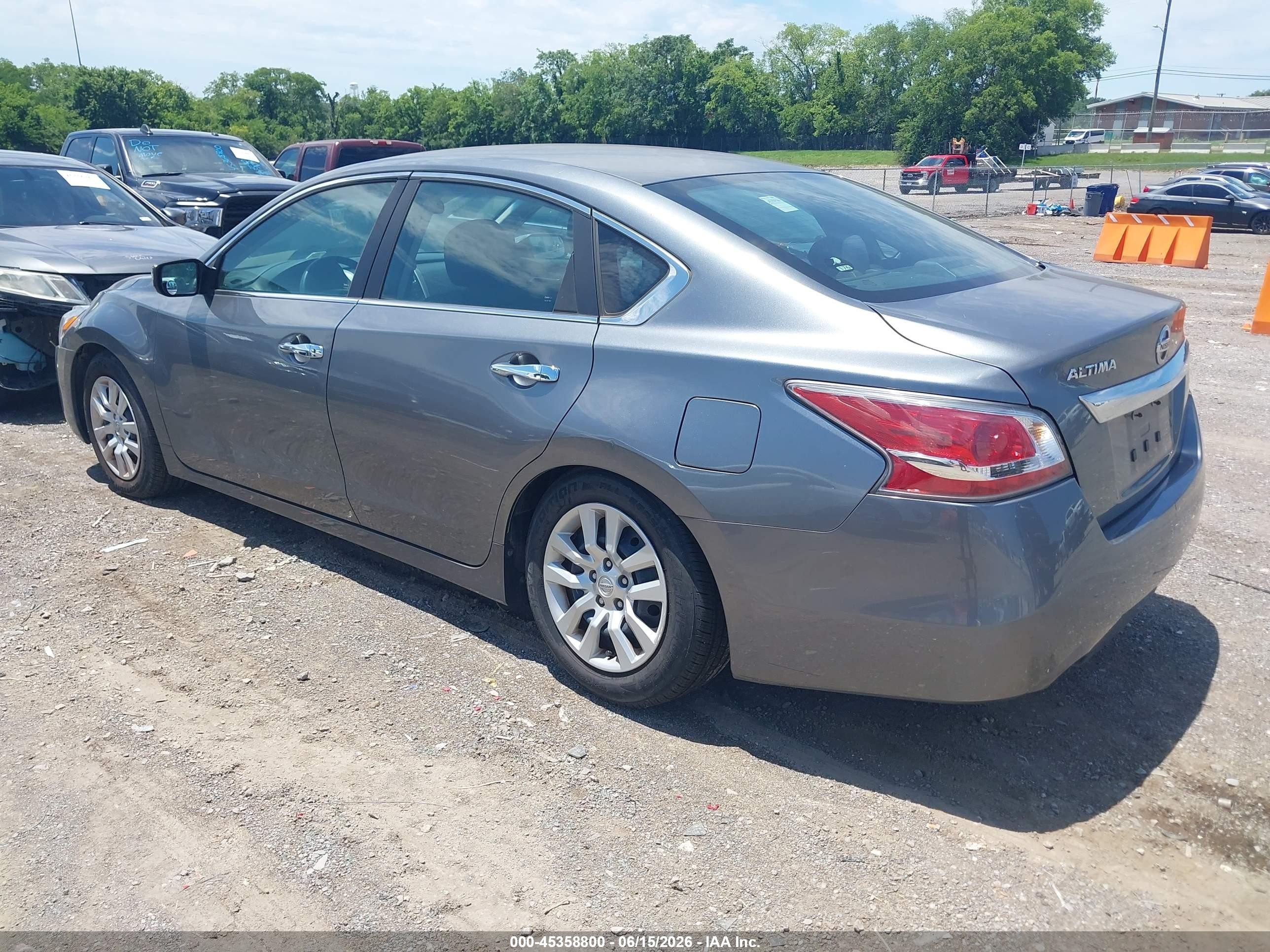 2015 Nissan Altima 2.5 Gray vin: 1N4AL3AP1FC283059