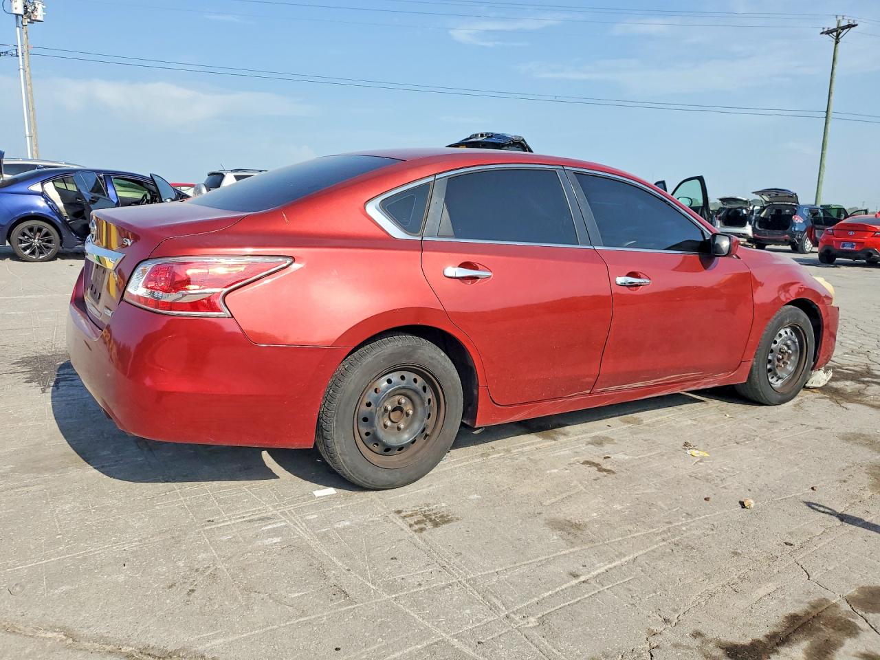 2015 Nissan Altima 2.5 S Red vin: 1N4AL3AP1FC284647