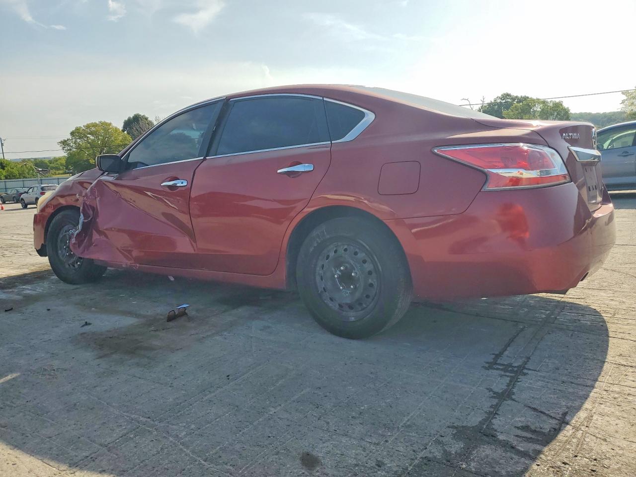 2015 Nissan Altima 2.5 S Red vin: 1N4AL3AP1FC284647