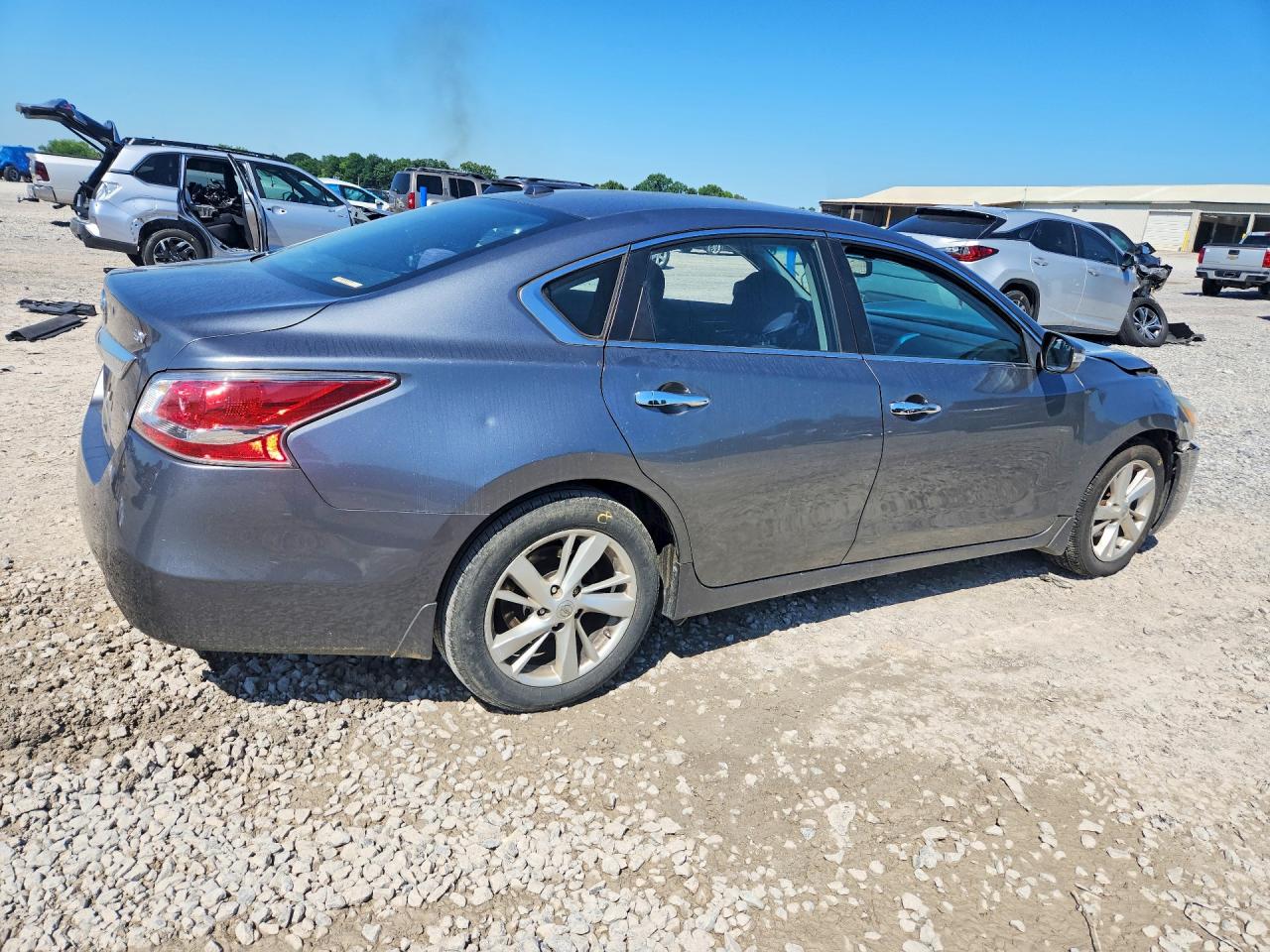 2015 Nissan Altima 2.5 Sv Серый vin: 1N4AL3AP1FC286480