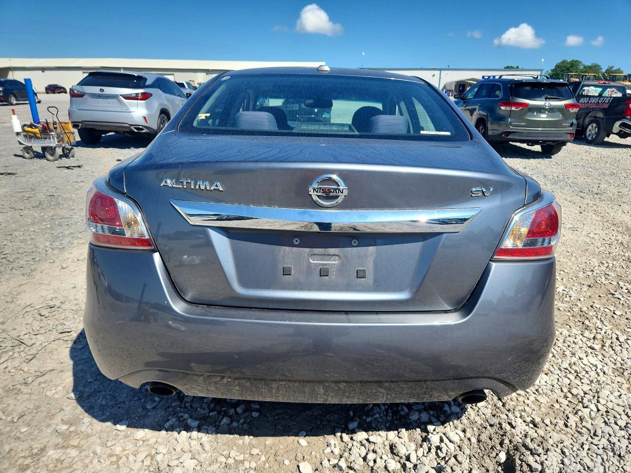 2015 Nissan Altima 2.5 Sv Серый vin: 1N4AL3AP1FC286480