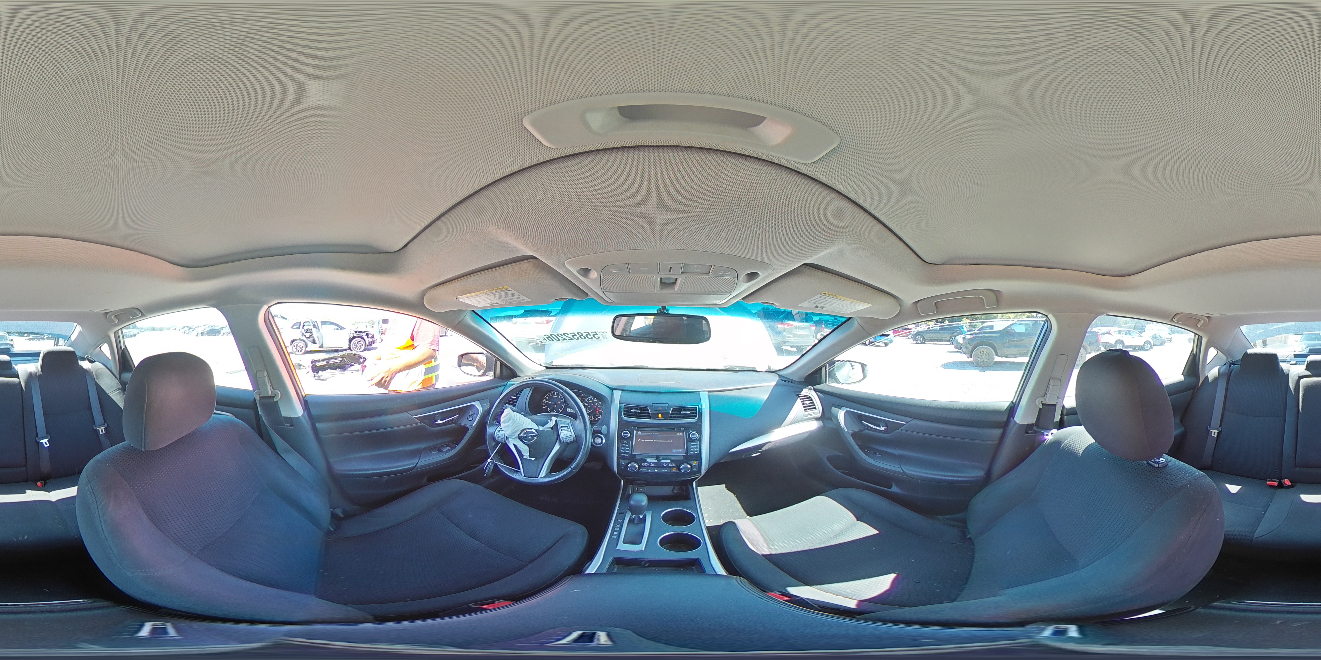 2015 Nissan Altima 2.5 Sv Серый vin: 1N4AL3AP1FC286480