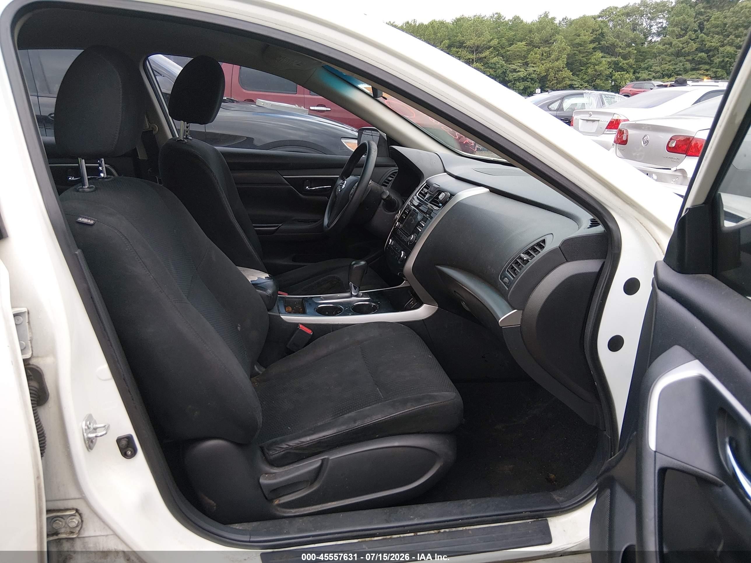 2015 Nissan Altima 2.5 S Black vin: 1N4AL3AP1FC292568