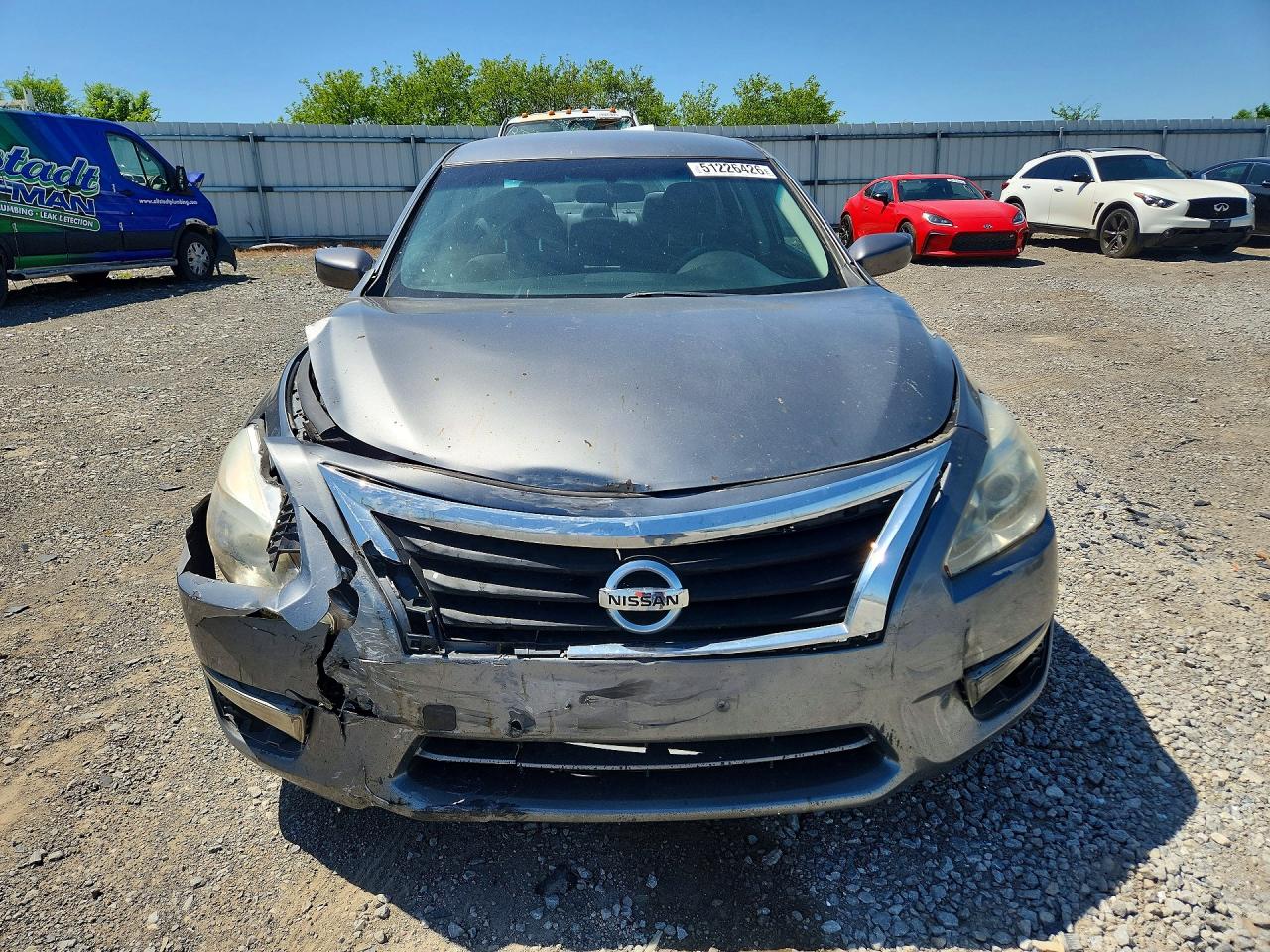 2015 Nissan Altima Gray vin: 1N4AL3AP1FC299052