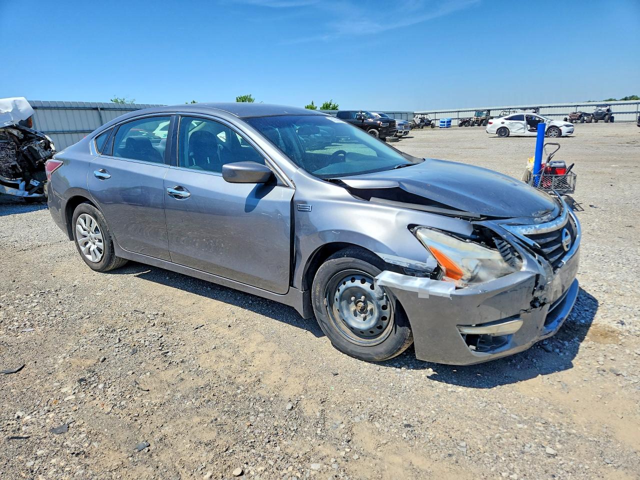 2015 Nissan Altima Gray vin: 1N4AL3AP1FC299052