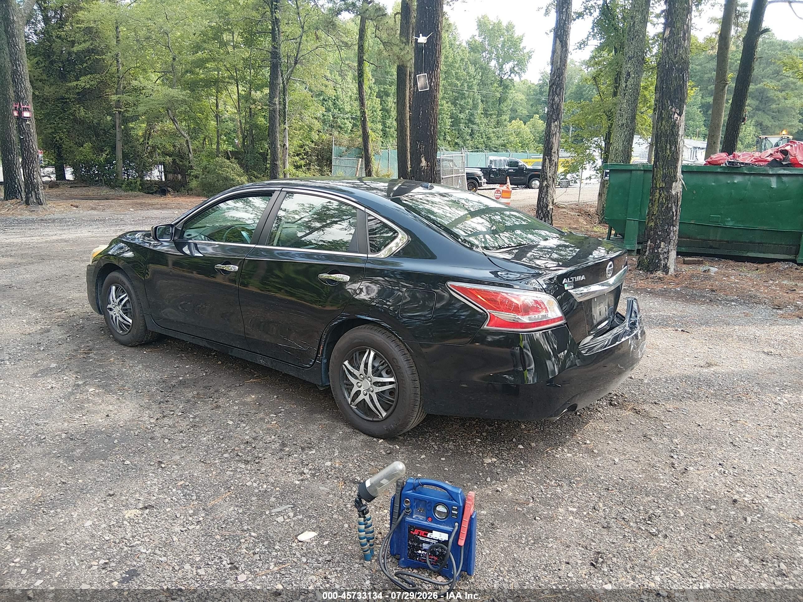 2015 Nissan Altima 2.5/2.5 S/2.5 Sl/2.5 Sv Black vin: 1N4AL3AP1FC420890