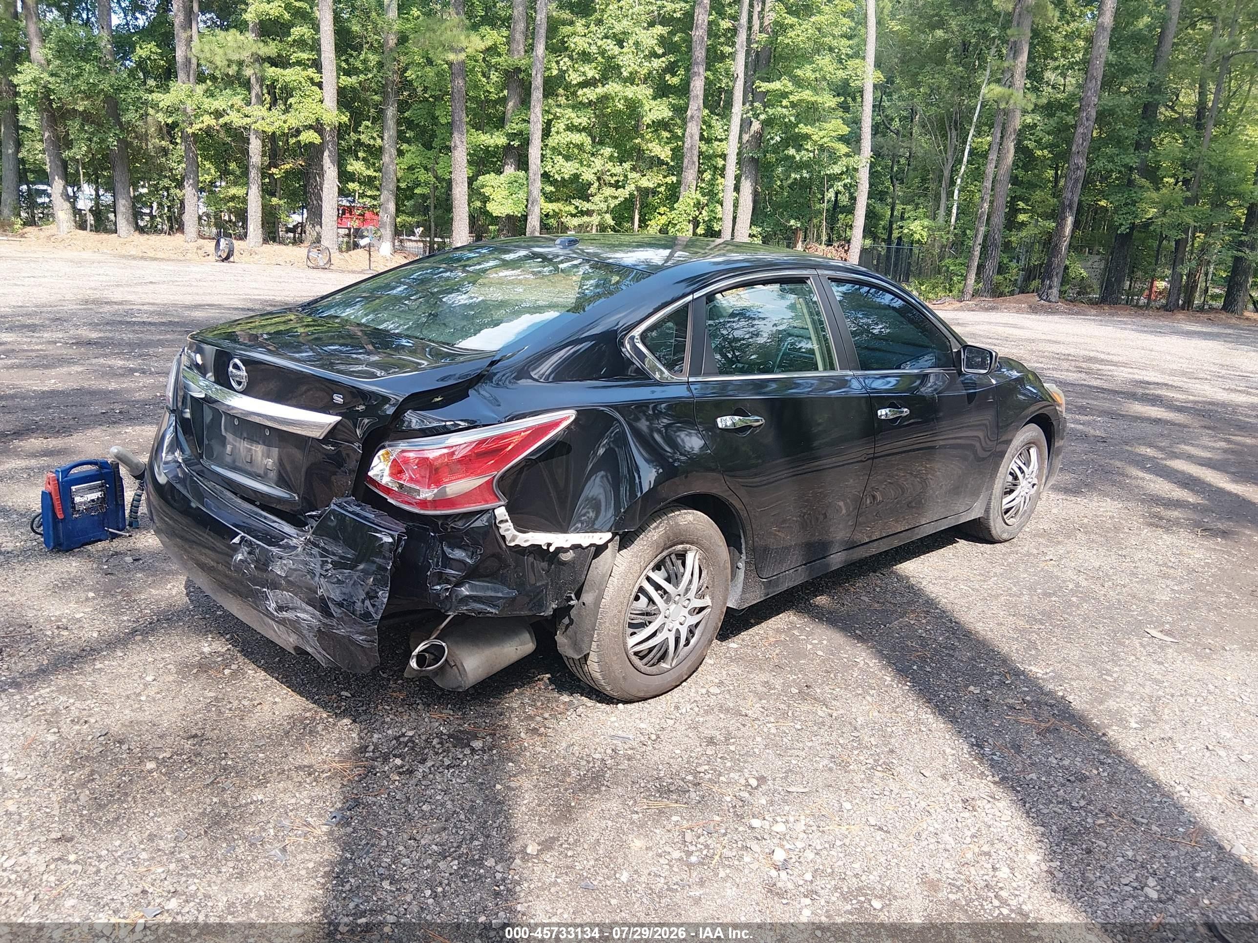 2015 Nissan Altima 2.5/2.5 S/2.5 Sl/2.5 Sv Black vin: 1N4AL3AP1FC420890