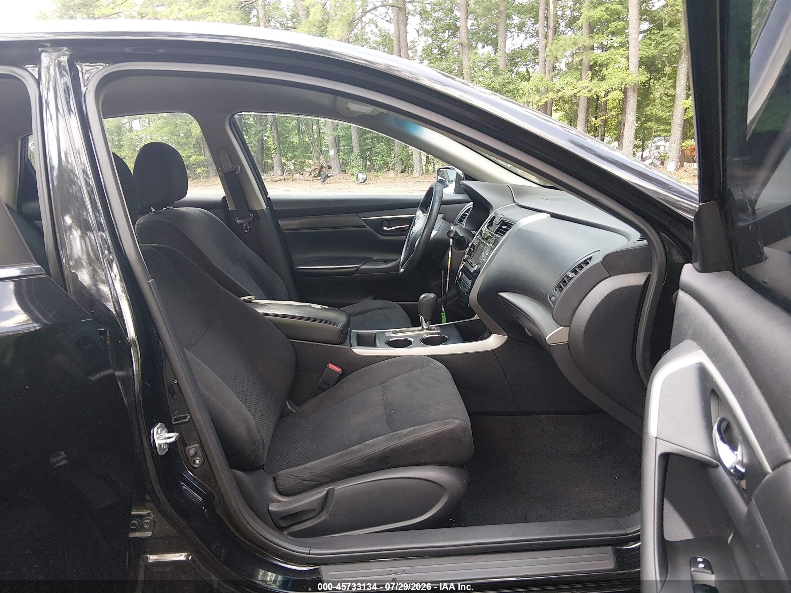 2015 Nissan Altima 2.5/2.5 S/2.5 Sl/2.5 Sv Black vin: 1N4AL3AP1FC420890