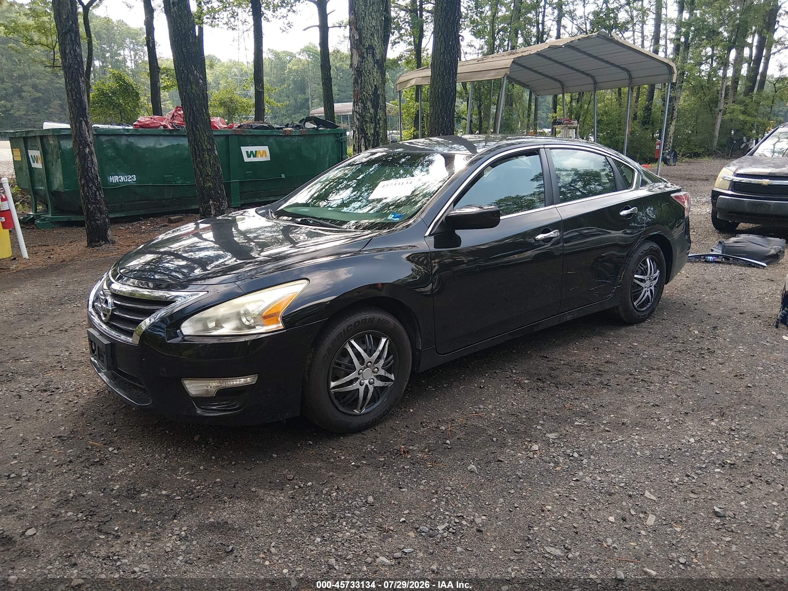 2015 Nissan Altima 2.5/2.5 S/2.5 Sl/2.5 Sv Black vin: 1N4AL3AP1FC420890