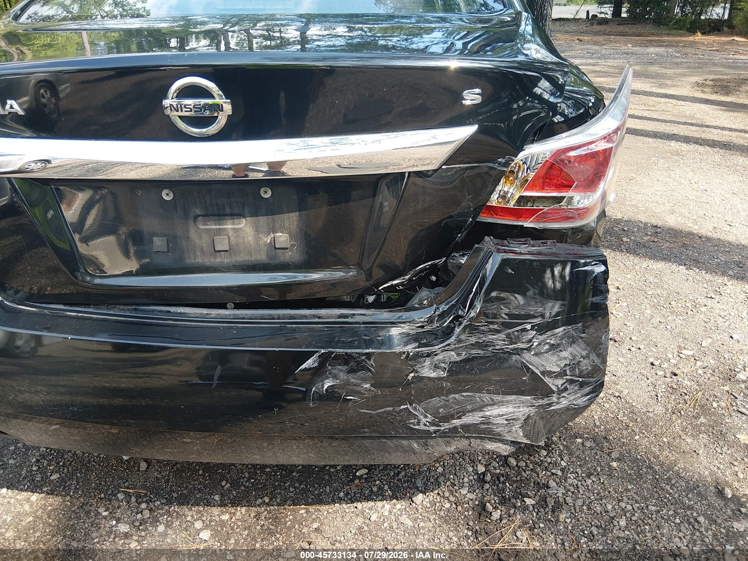 2015 Nissan Altima 2.5/2.5 S/2.5 Sl/2.5 Sv Black vin: 1N4AL3AP1FC420890