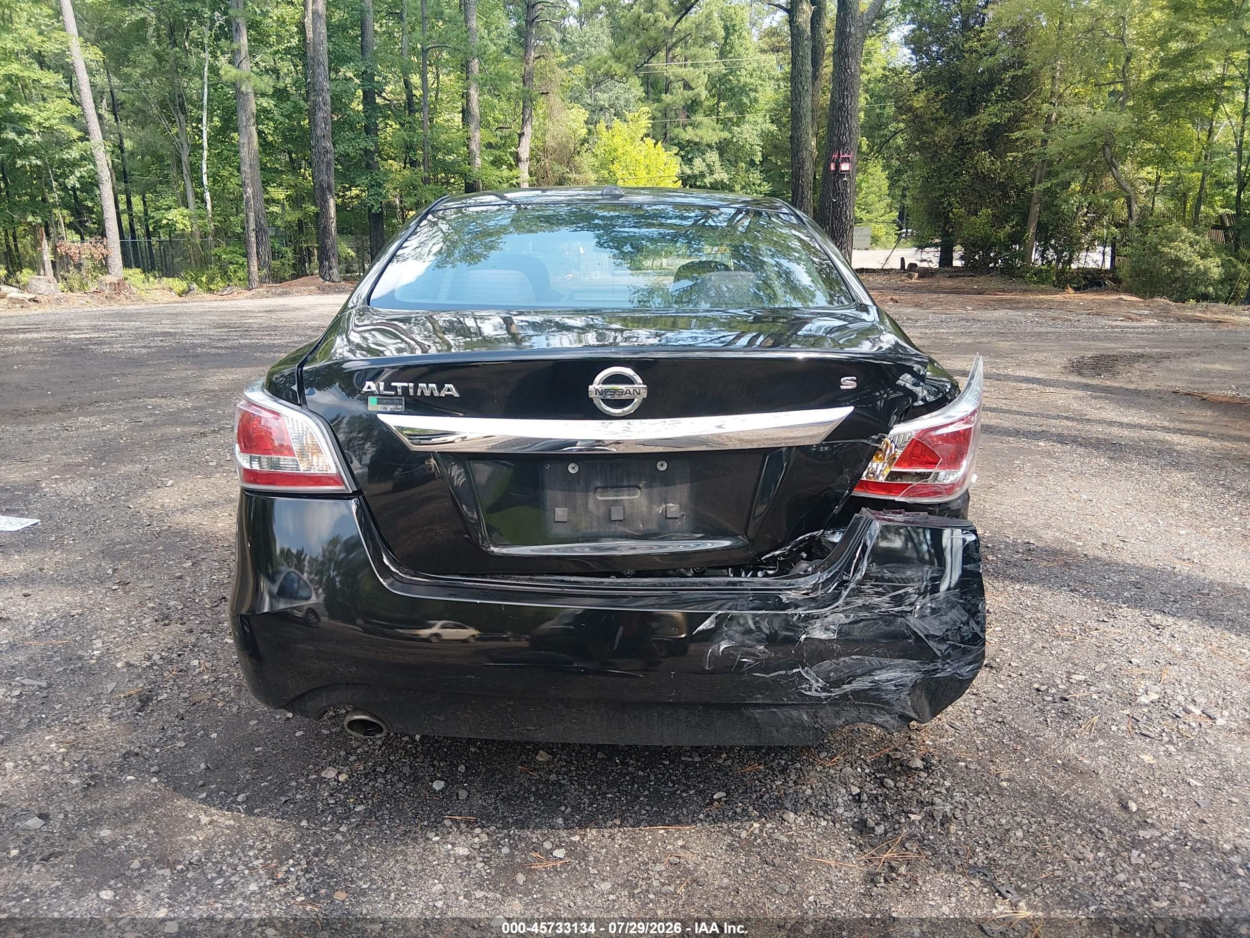 2015 Nissan Altima 2.5/2.5 S/2.5 Sl/2.5 Sv Black vin: 1N4AL3AP1FC420890