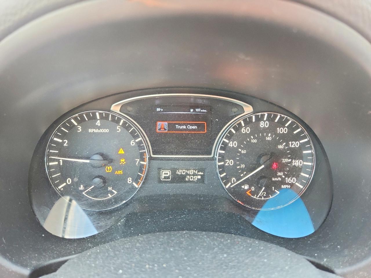 2015 Nissan Altima 2.5 Sl Black vin: 1N4AL3AP1FC421893