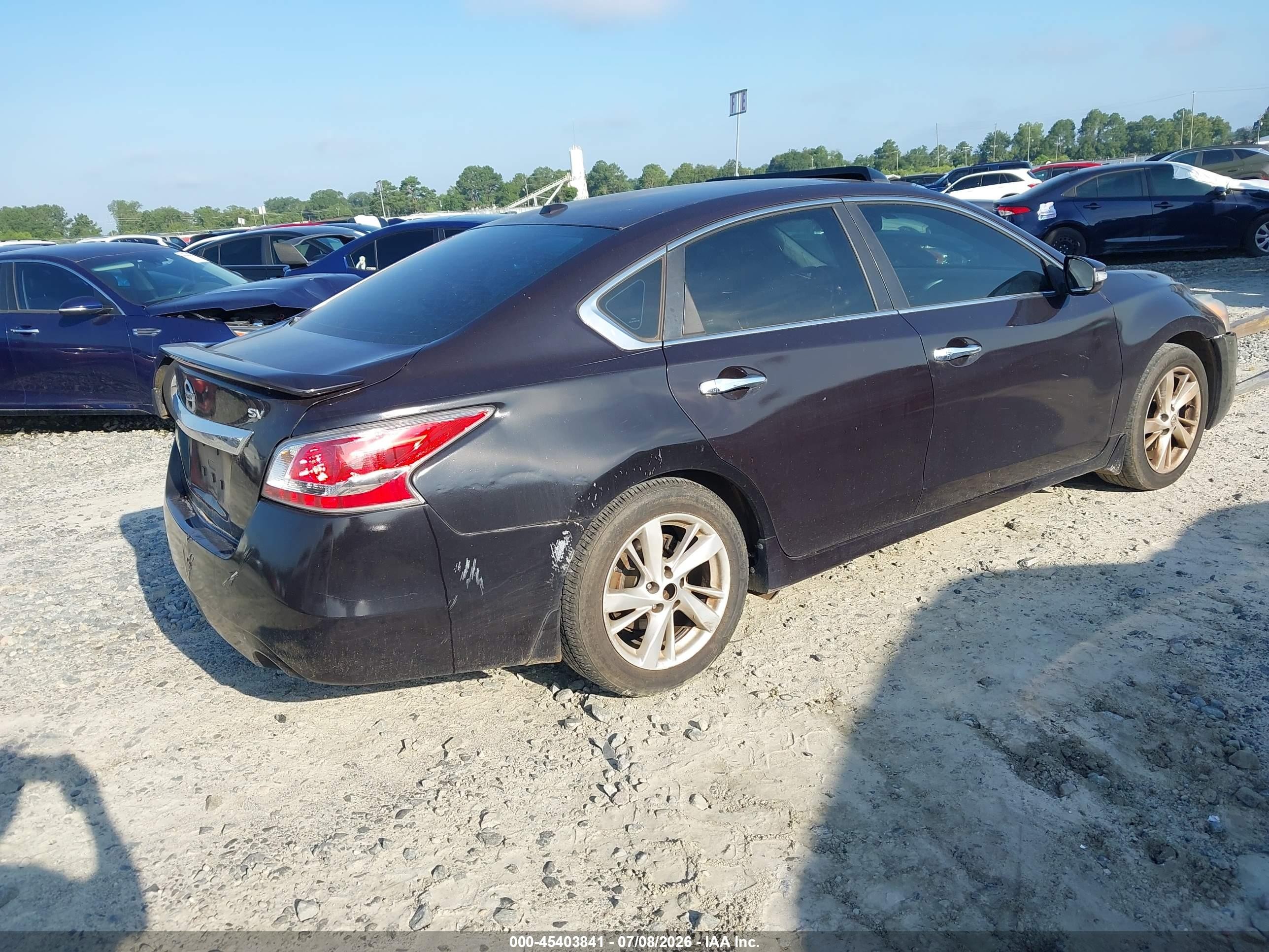 2015 Nissan Altima 2.5 Sv Фиолетовый vin: 1N4AL3AP1FC424342