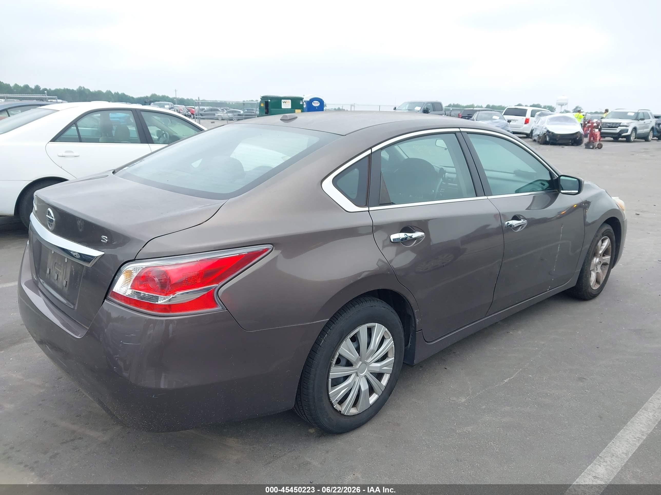 2015 Nissan Altima 2.5/2.5 S/2.5 Sl/2.5 Sv Gray vin: 1N4AL3AP1FC424695