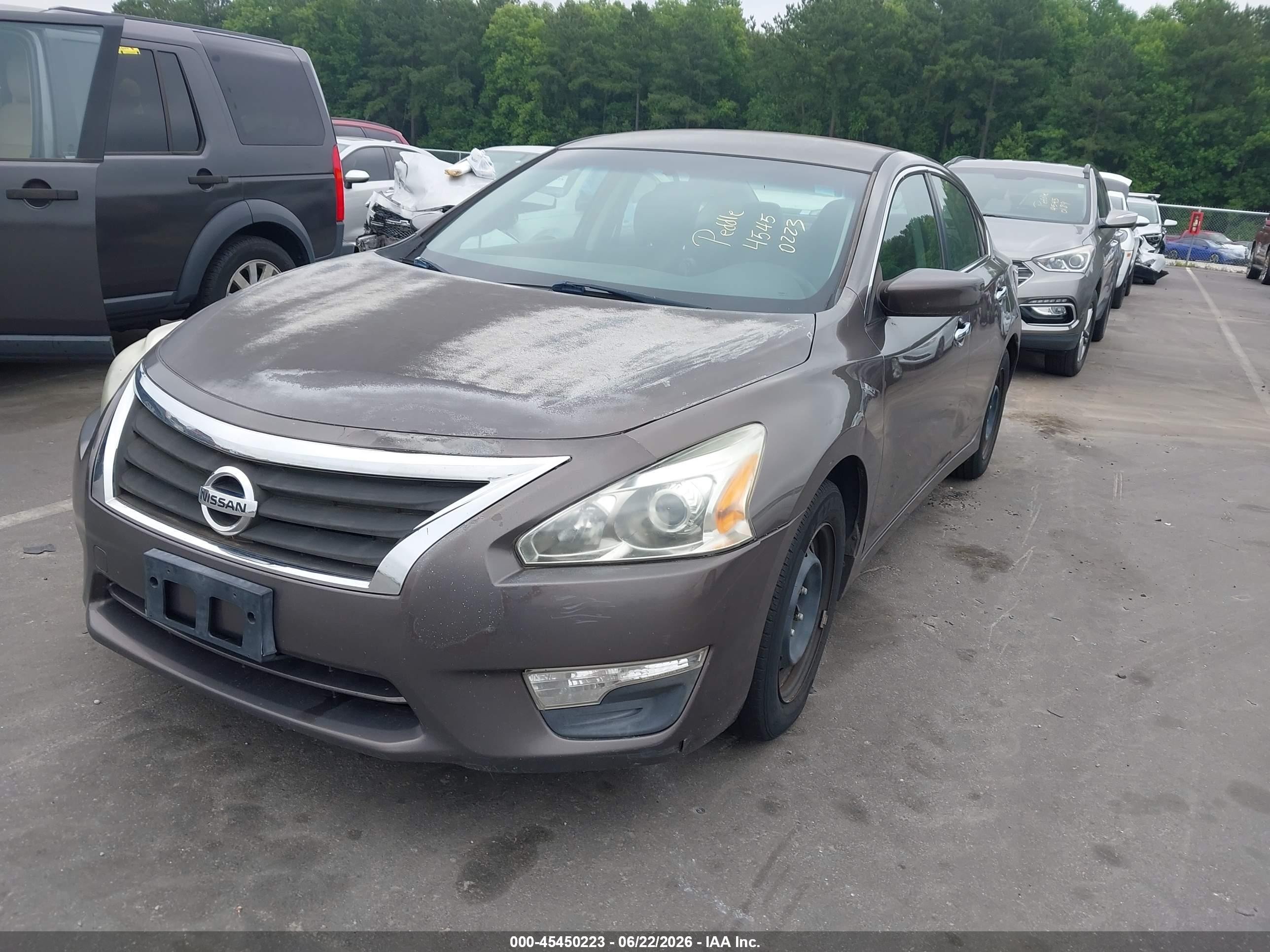2015 Nissan Altima 2.5/2.5 S/2.5 Sl/2.5 Sv Gray vin: 1N4AL3AP1FC424695