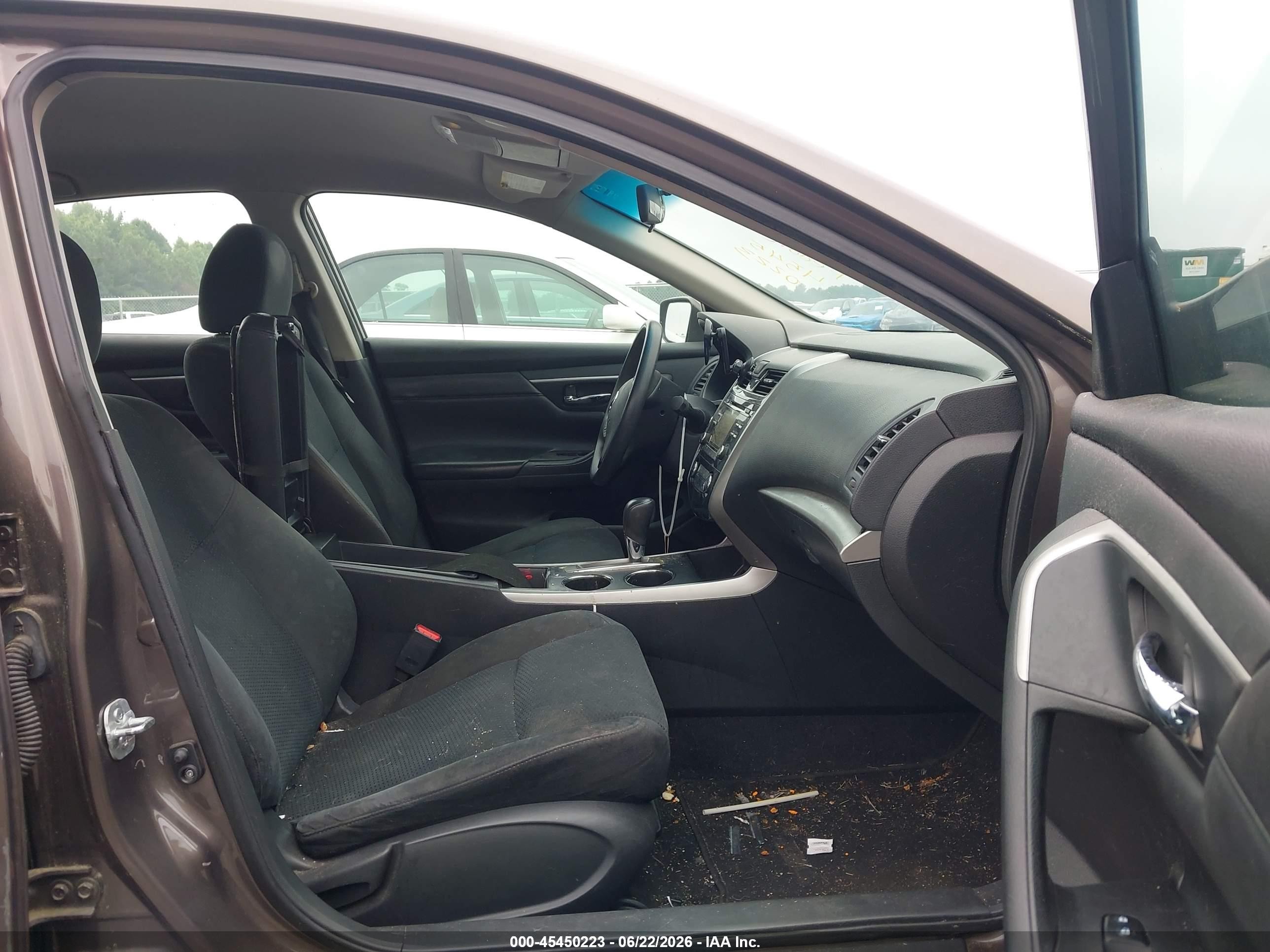 2015 Nissan Altima 2.5/2.5 S/2.5 Sl/2.5 Sv Gray vin: 1N4AL3AP1FC424695