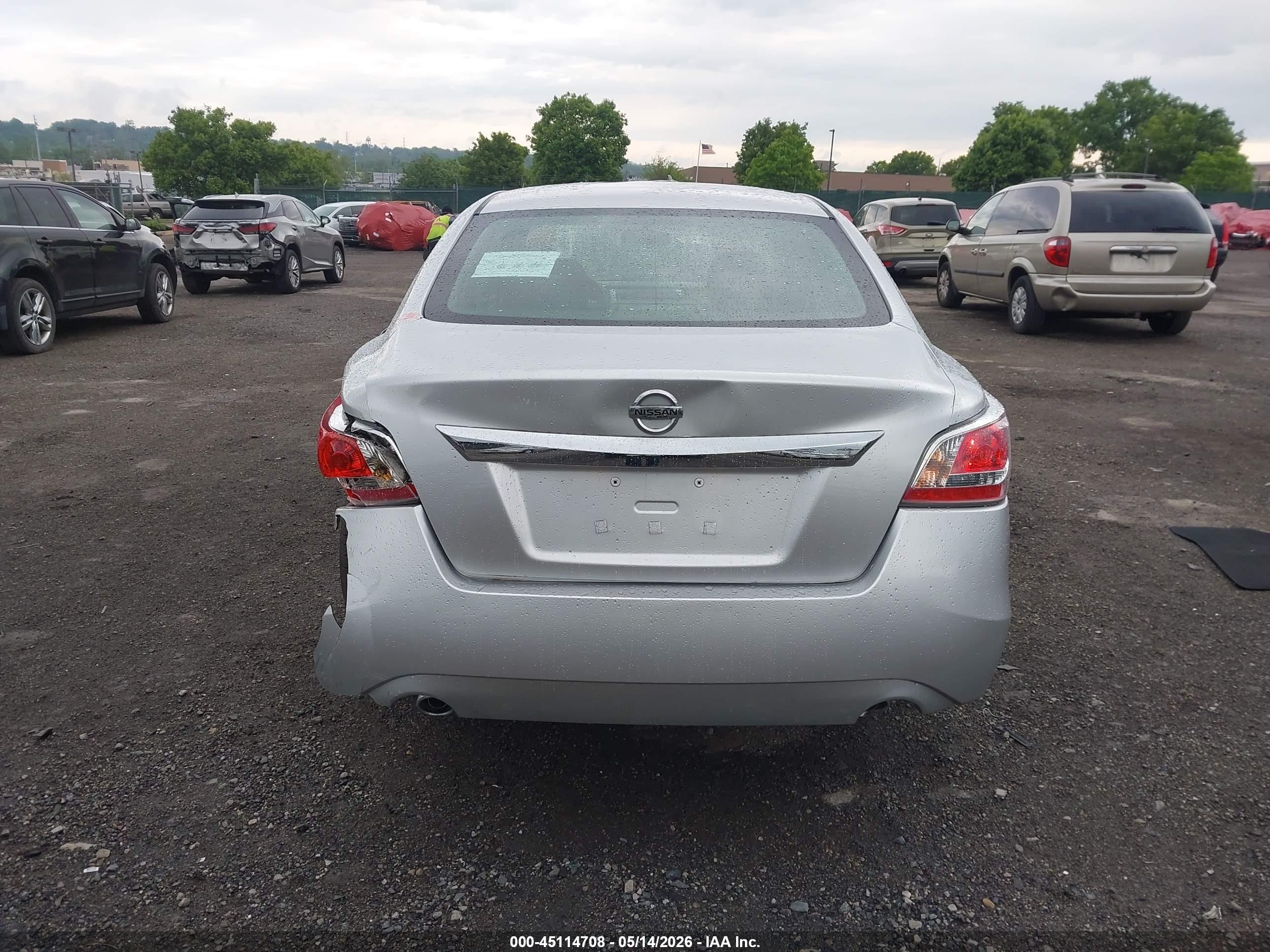 2015 Nissan Altima 2.5/2.5 S/2.5 Sl/2.5 Sv Silver vin: 1N4AL3AP1FC428469