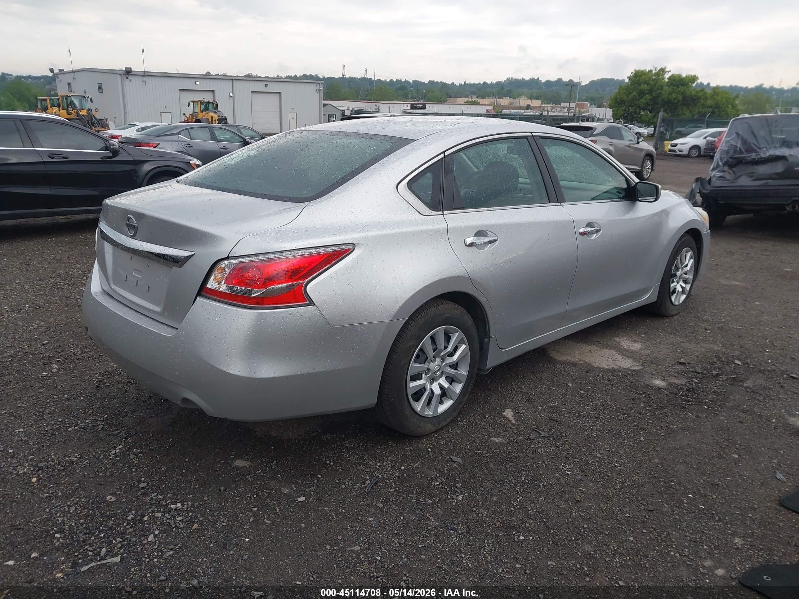 2015 Nissan Altima 2.5/2.5 S/2.5 Sl/2.5 Sv Silver vin: 1N4AL3AP1FC428469