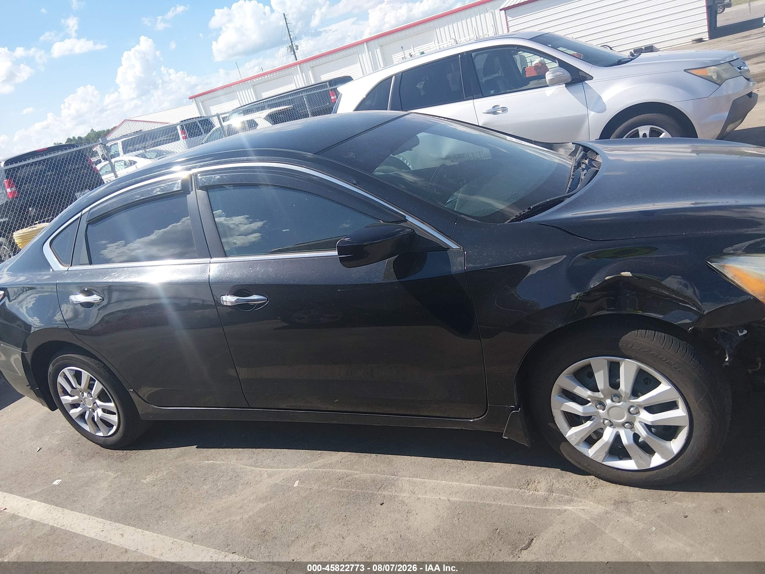 2015 Nissan Altima 2.5 S Black vin: 1N4AL3AP1FC433025
