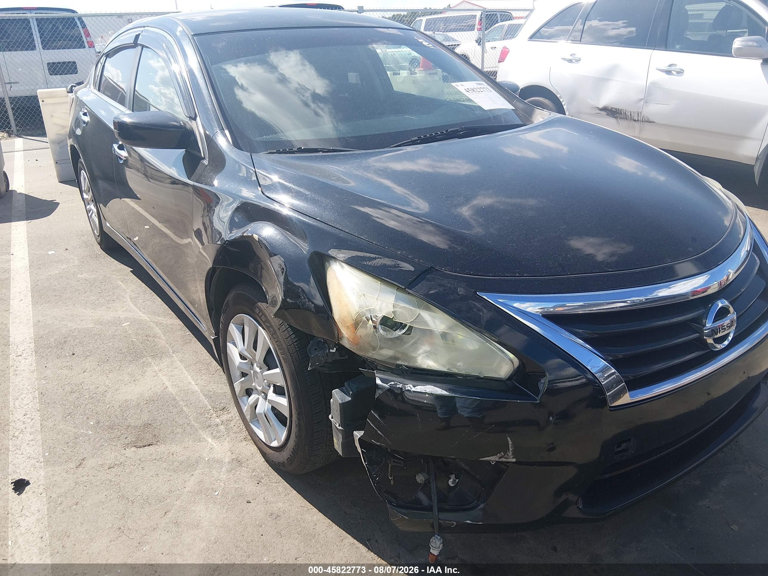 2015 Nissan Altima 2.5 S Black vin: 1N4AL3AP1FC433025