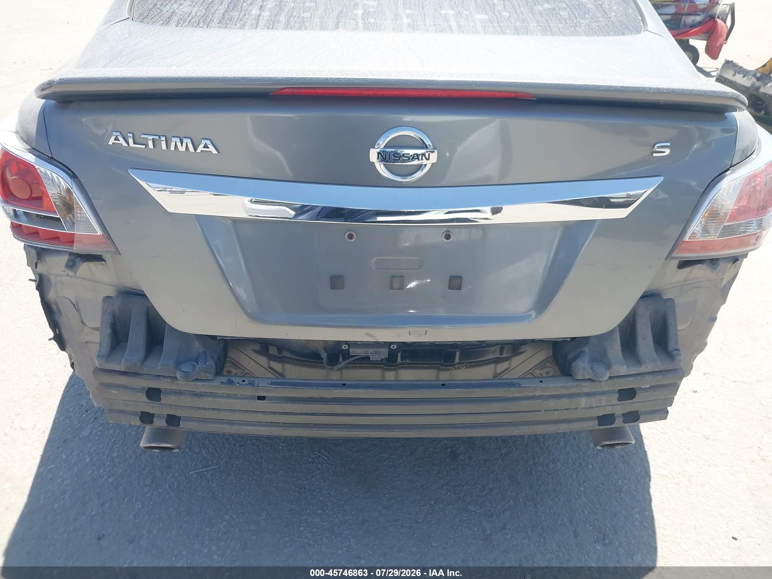 2015 Nissan Altima 2.5 S Gray vin: 1N4AL3AP1FC440847