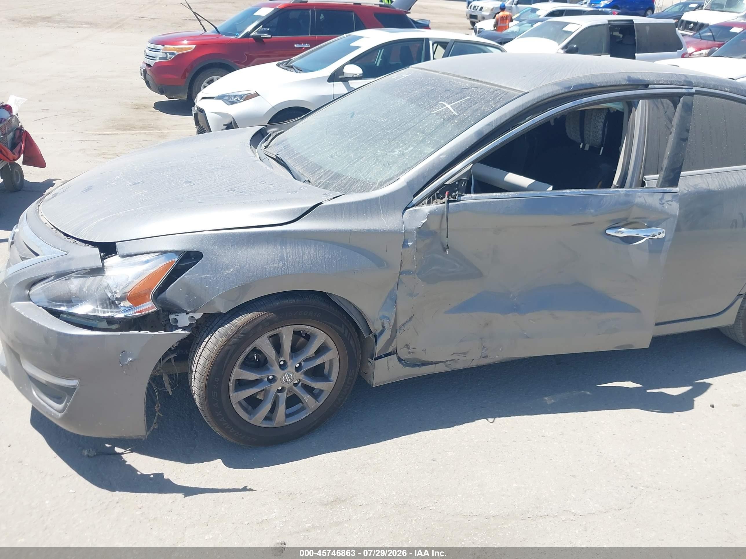 2015 Nissan Altima 2.5 S Gray vin: 1N4AL3AP1FC440847
