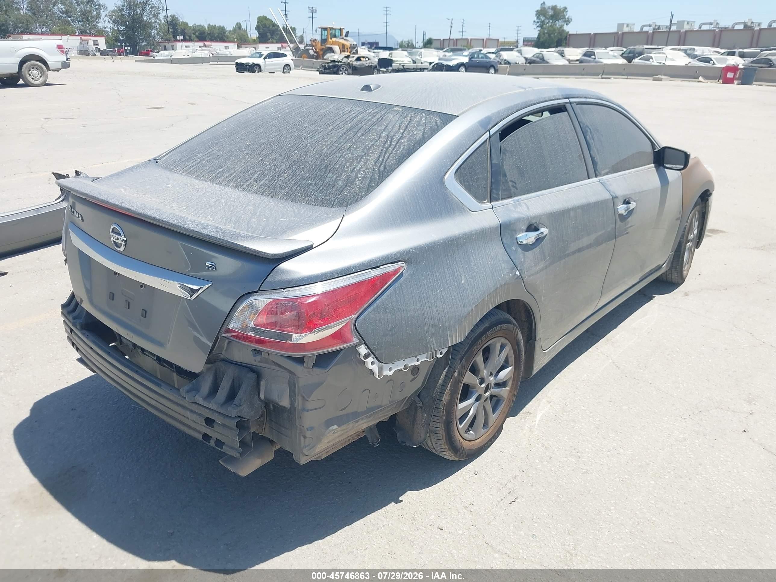 2015 Nissan Altima 2.5 S Gray vin: 1N4AL3AP1FC440847